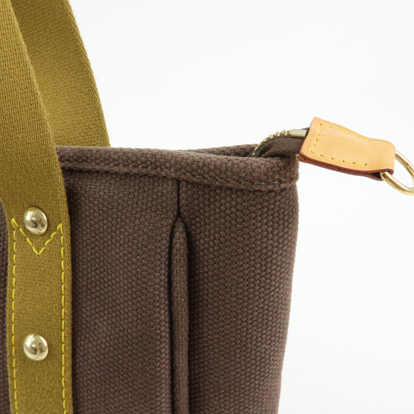 Louis Vuitton Antigua Cabas MM Tote Bag Shoulder Bag Brown M40086