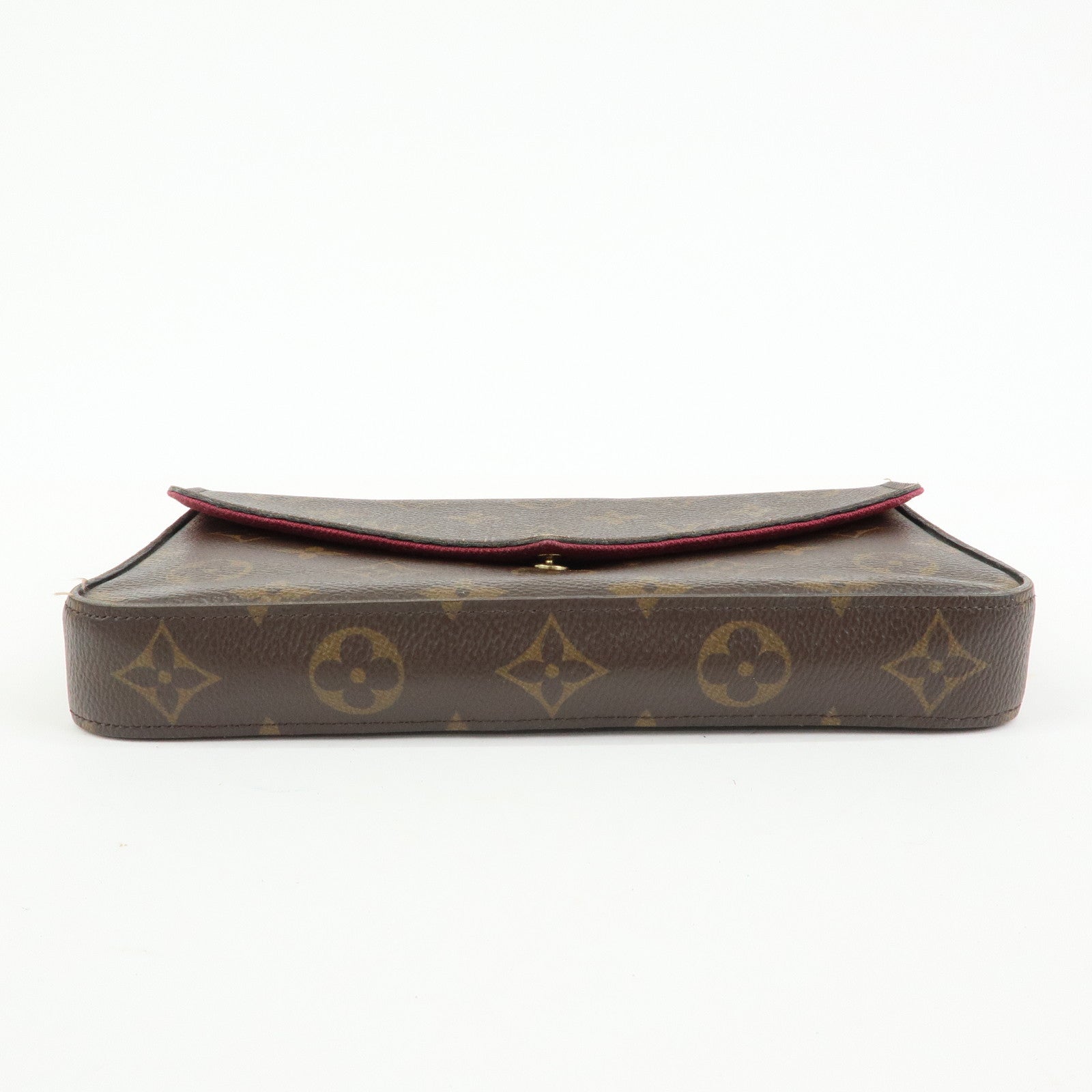 Louis Vuitton Monogram Pochette Felicie Shoulder Bag Brown M61276