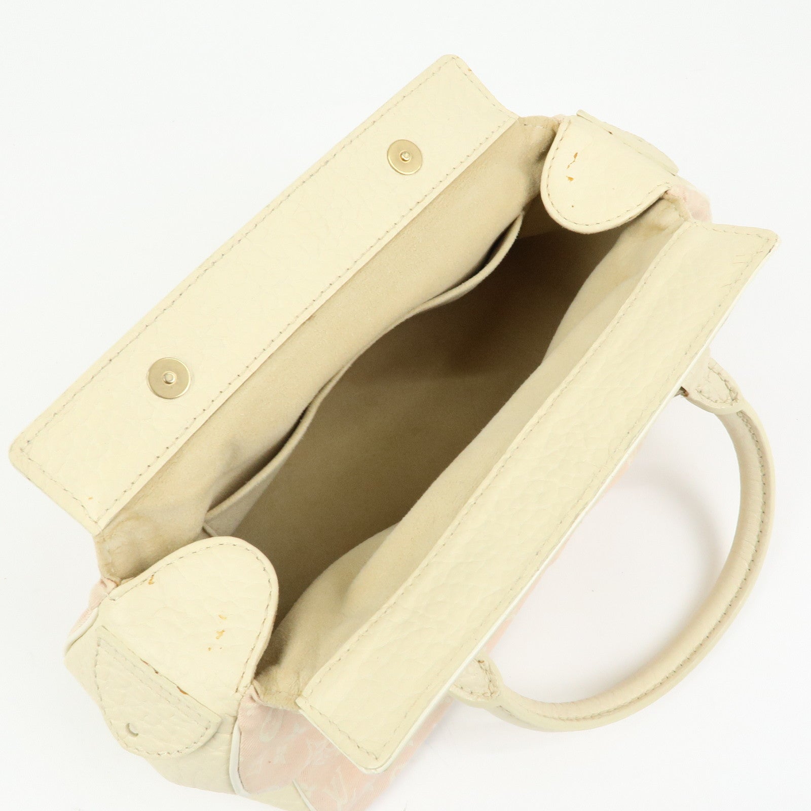 Louis Vuitton Monogram Mini Lin Trapeze PM Canvas Hand Bag M40062