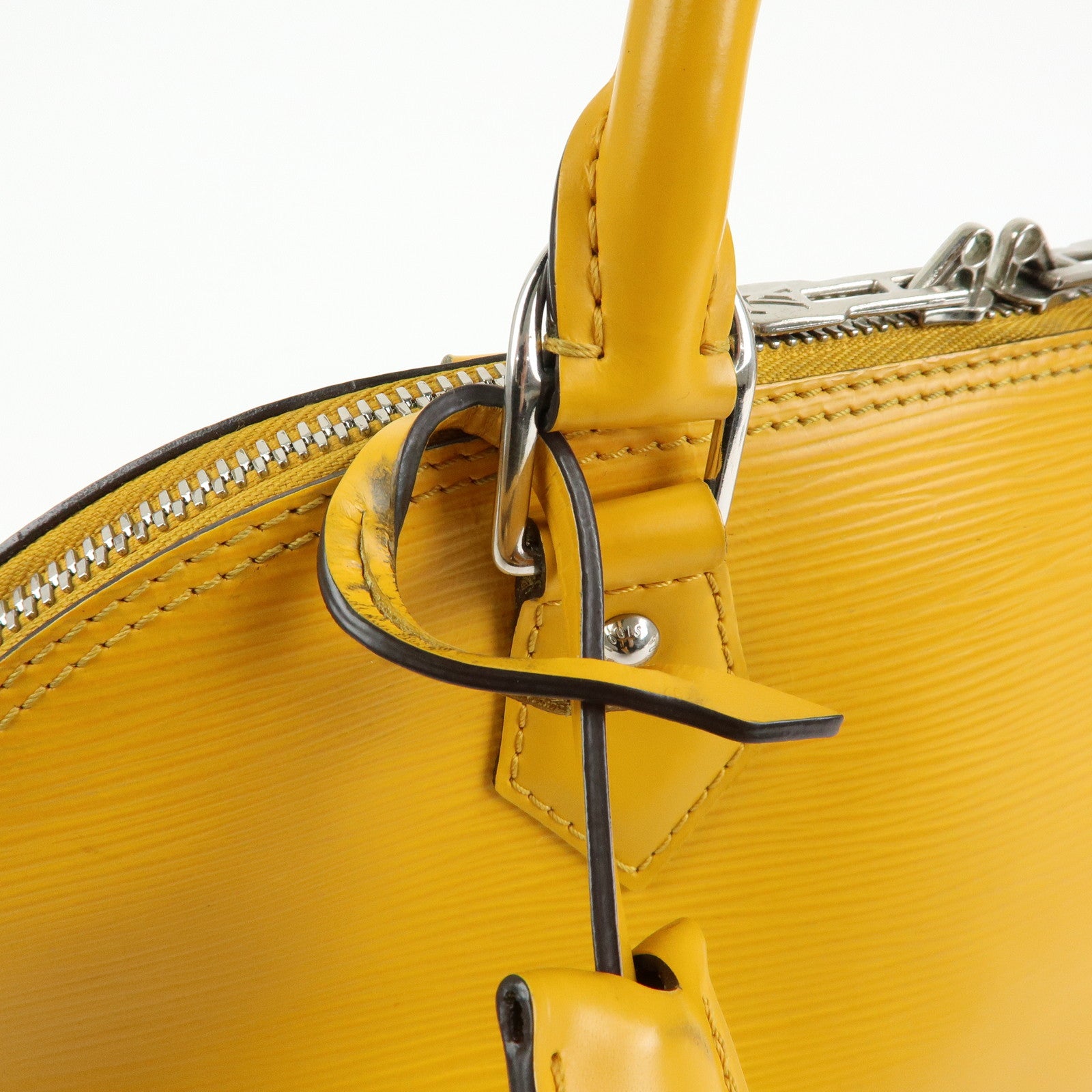 Louis Vuitton Epi Alma PM Leather Hand Bag Mimosa M40951