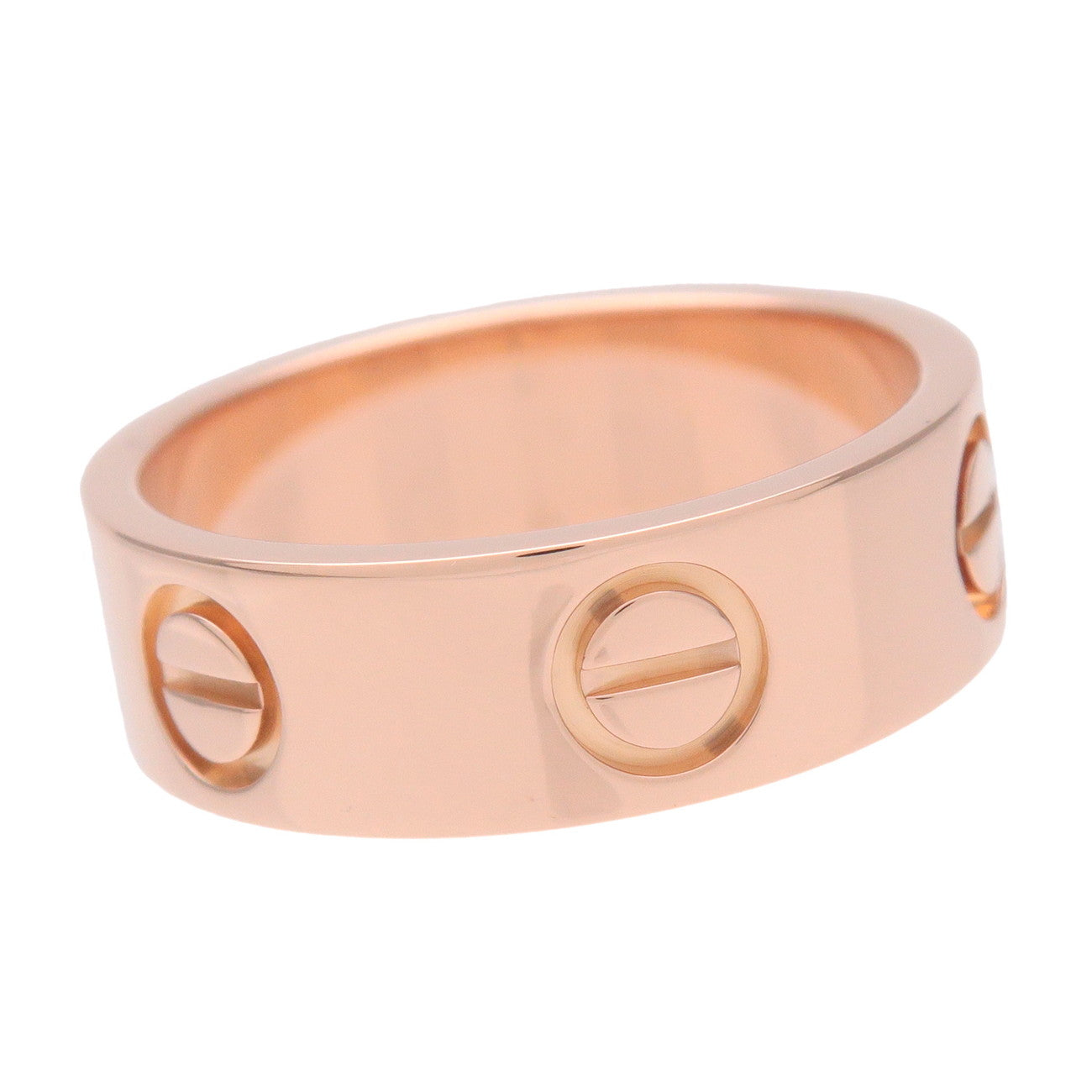 Cartier Love Ring K18 750PG Rose Gold #48 US4.5 EU48 HK9.5