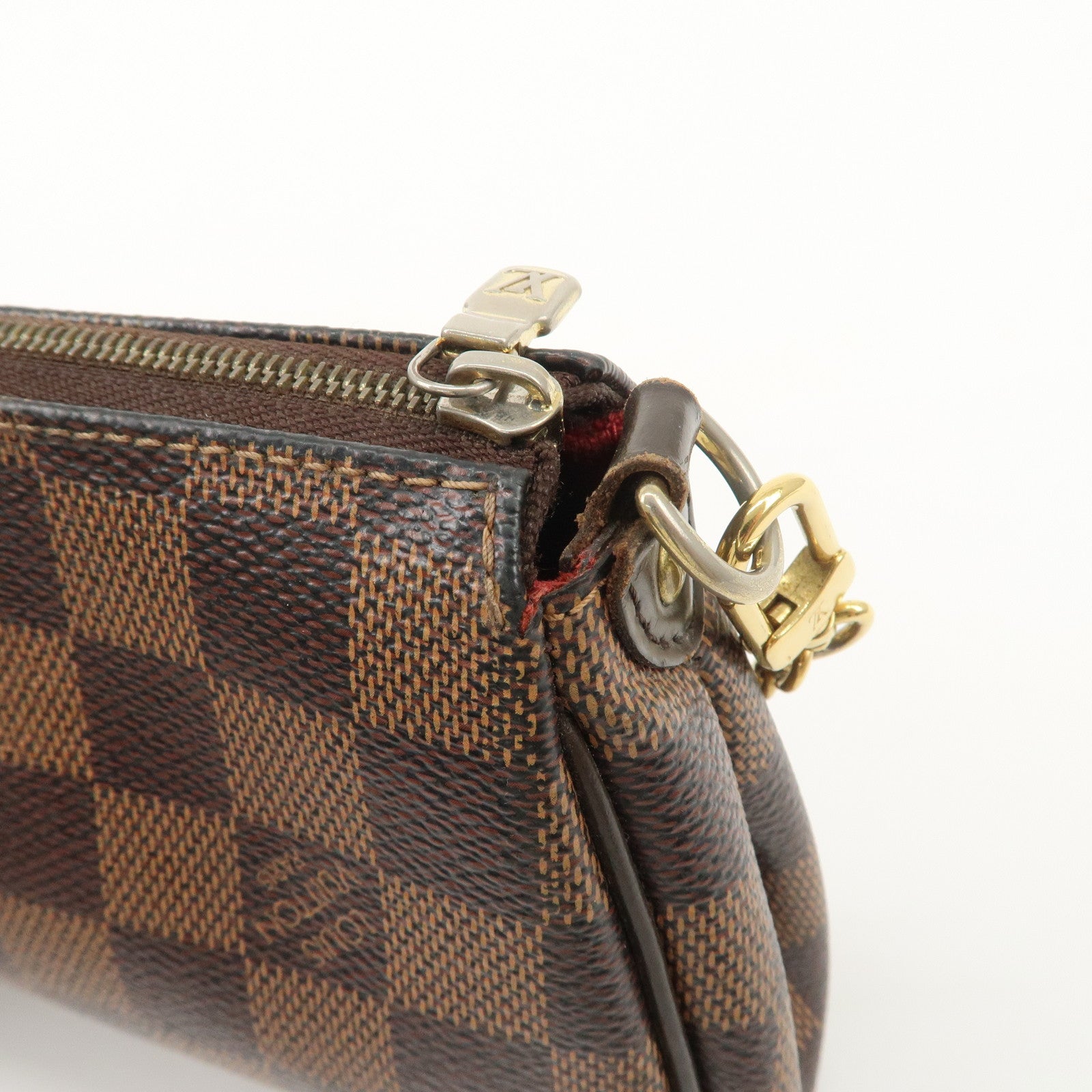 Louis Vuitton Damier Eva 2Way Bag Shoulder Bag Damier Ebene N55213