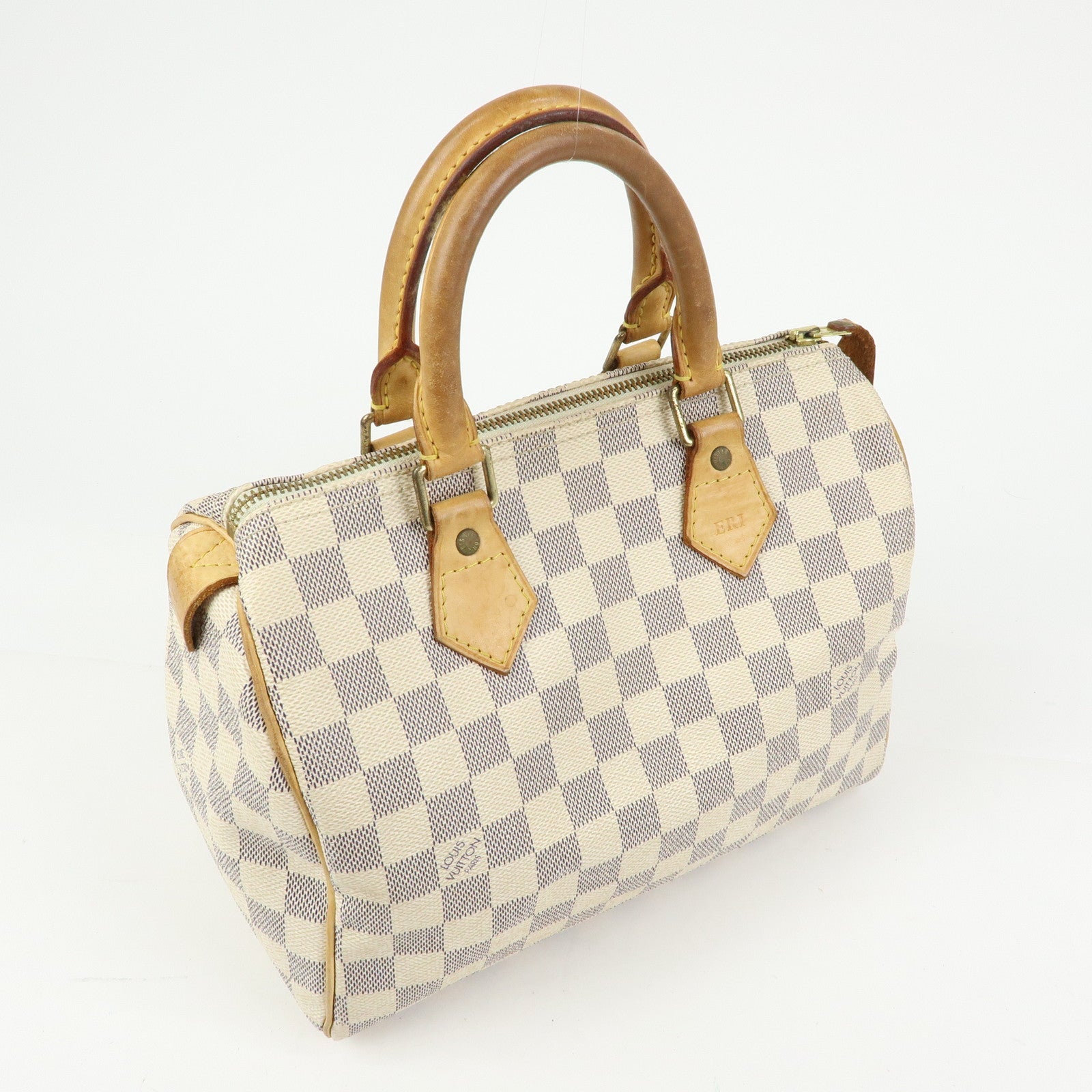 Louis Vuitton Damier Azur Speedy 25 Boston Bag Hand Bag N41534