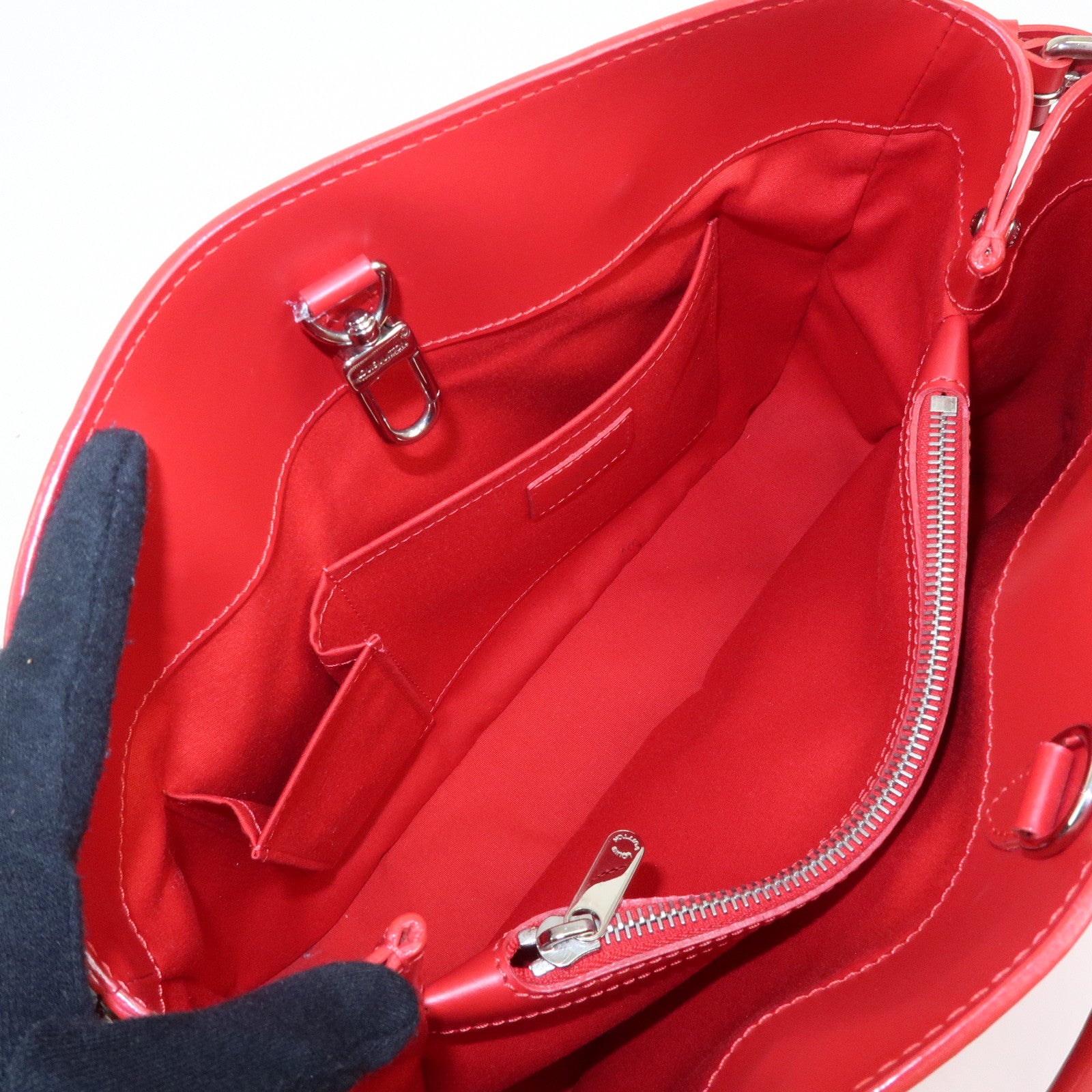 Louis Vuitton Epi Passy PM Tote Bag Hand Bag Rouge M5926E