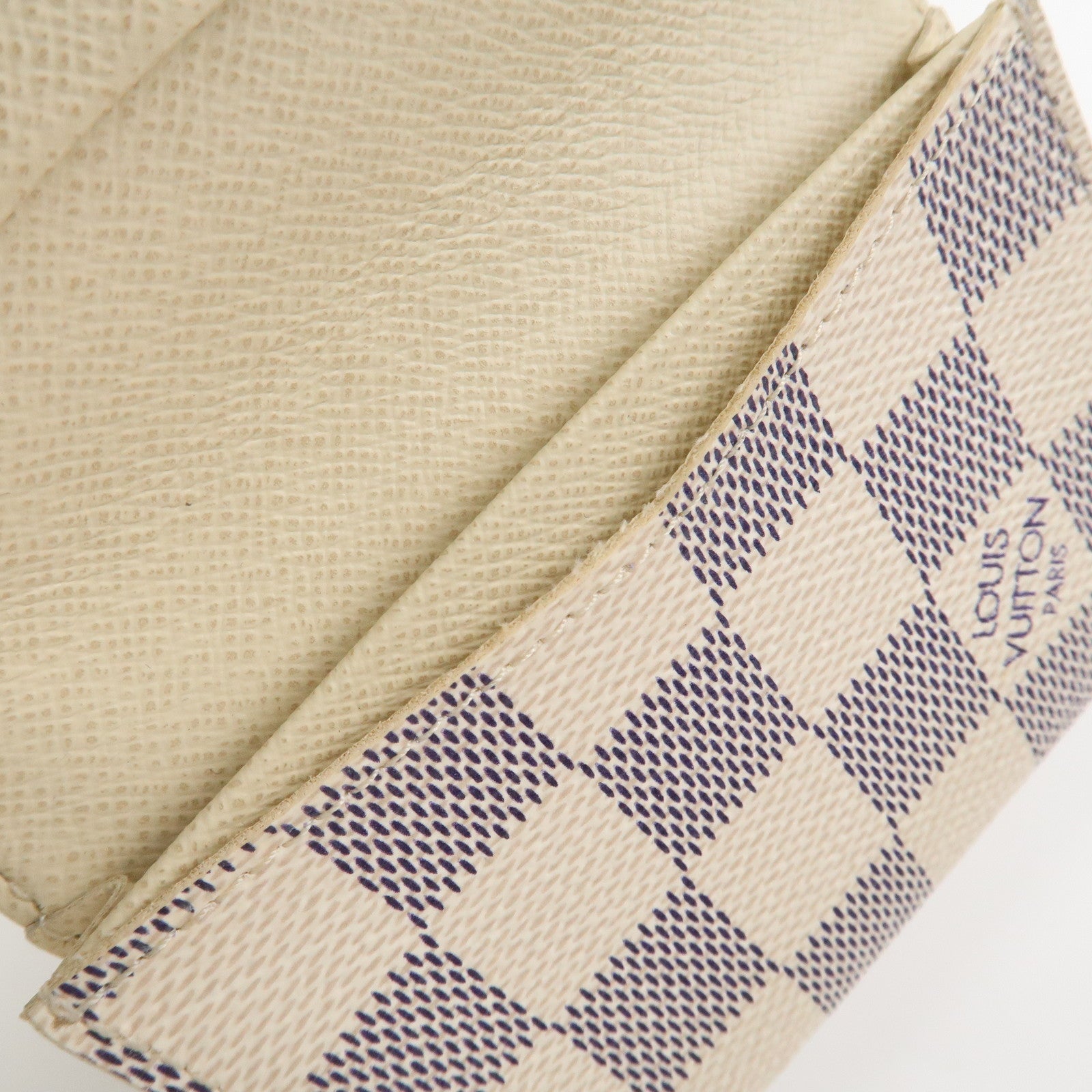 Louis Vuitton Damier Azur Enveloppe Carte de Visite CardCase N61746