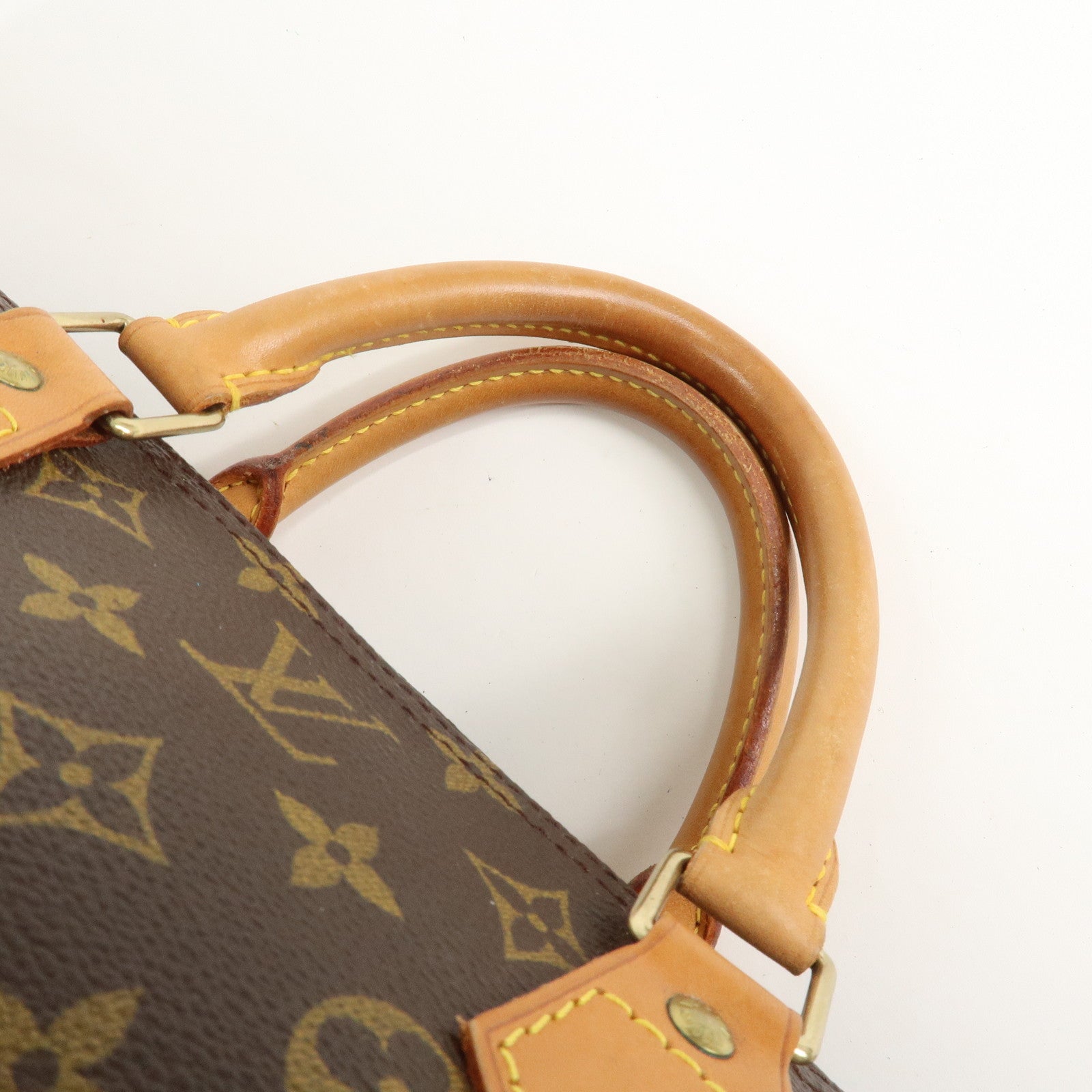 Louis Vuitton Monogram Speedy 40 Hand Bag Boston Bag Brown M41522