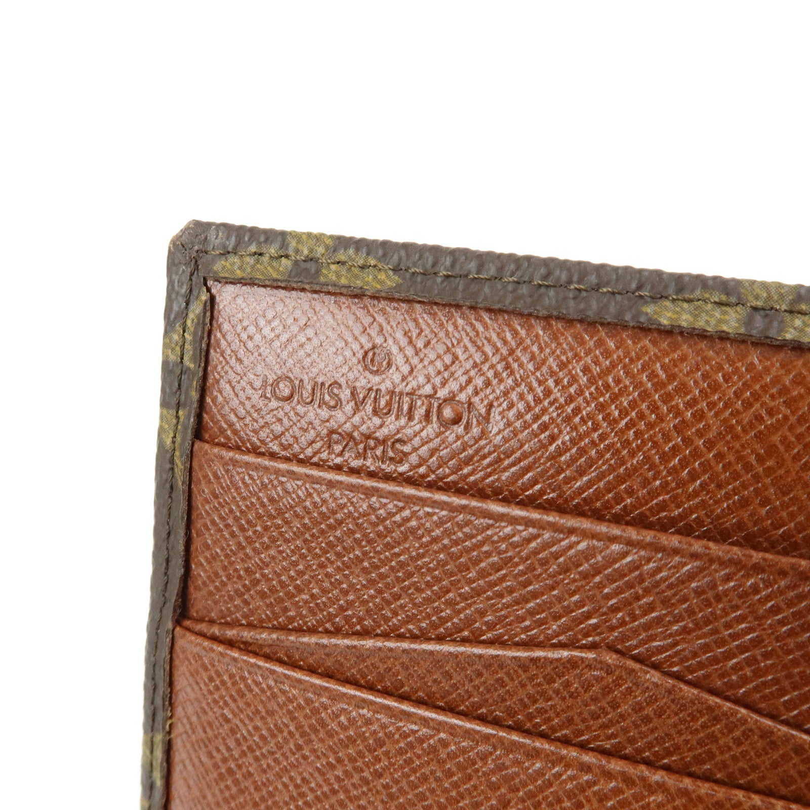 Louis Vuitton Monogram Porte Monnaie Billet Carte Credit M61660