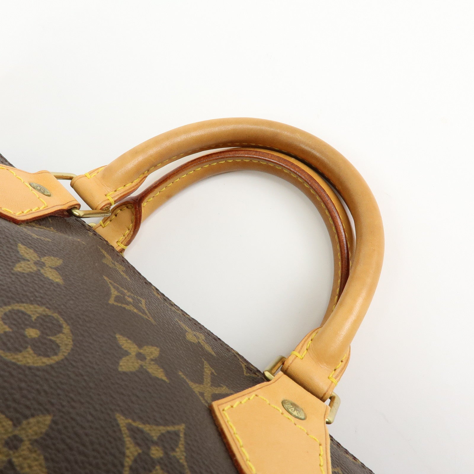 Louis Vuitton Monogram Speedy 35 Boston Bag Hand Bag Brown M41524