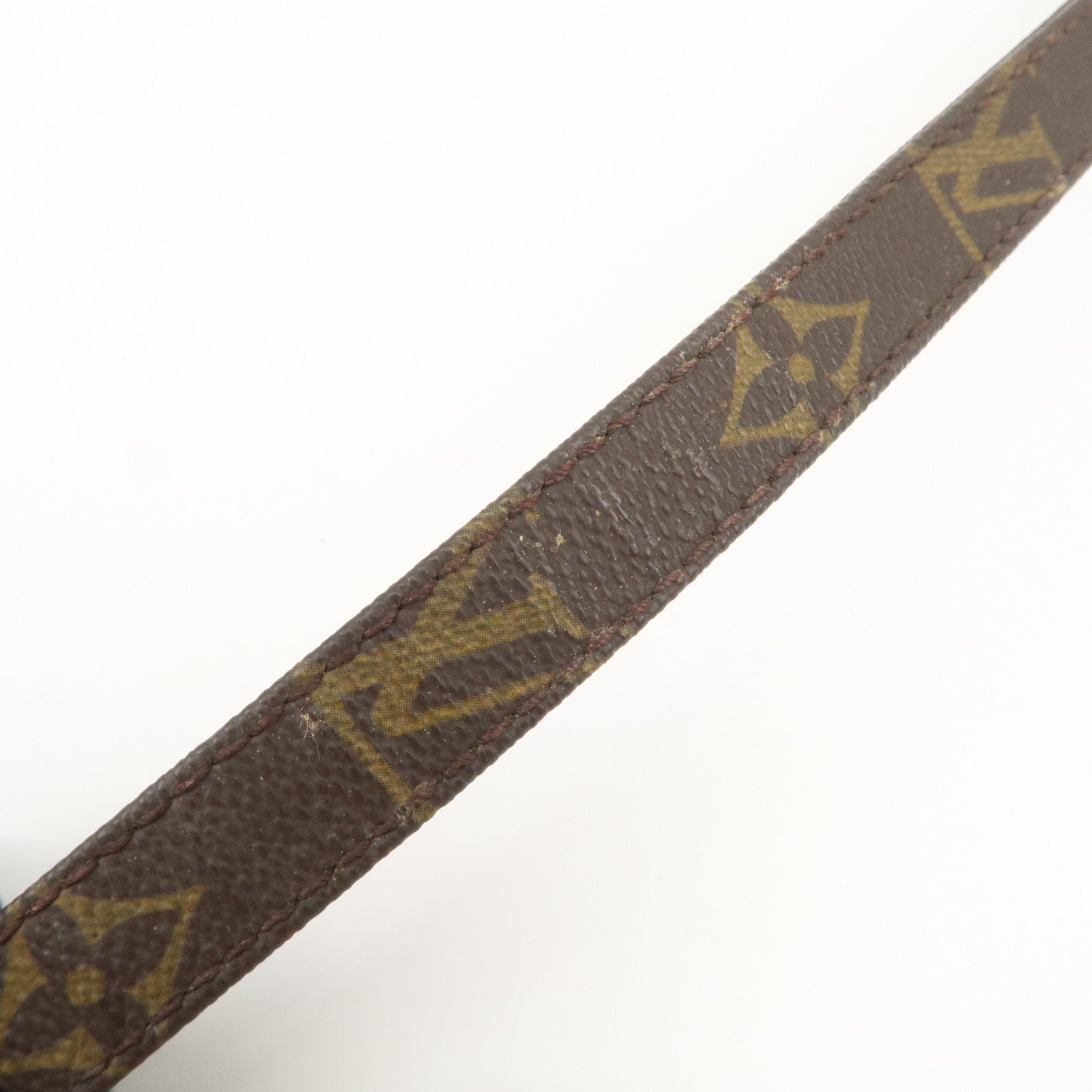 Louis Vuitton Monogram Canvas Shoulder Strap 100cm Brown J75011