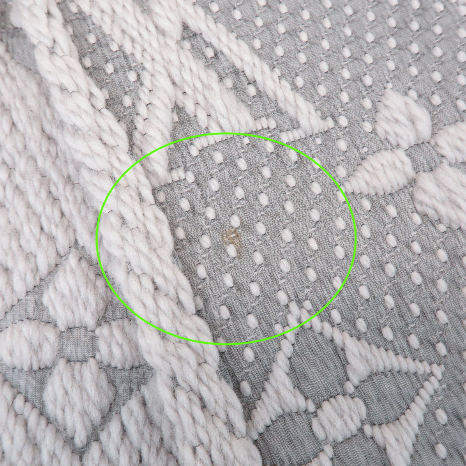 Louis Vuitton Monogram Escharp Logomania Scarf Gris Perle M74742