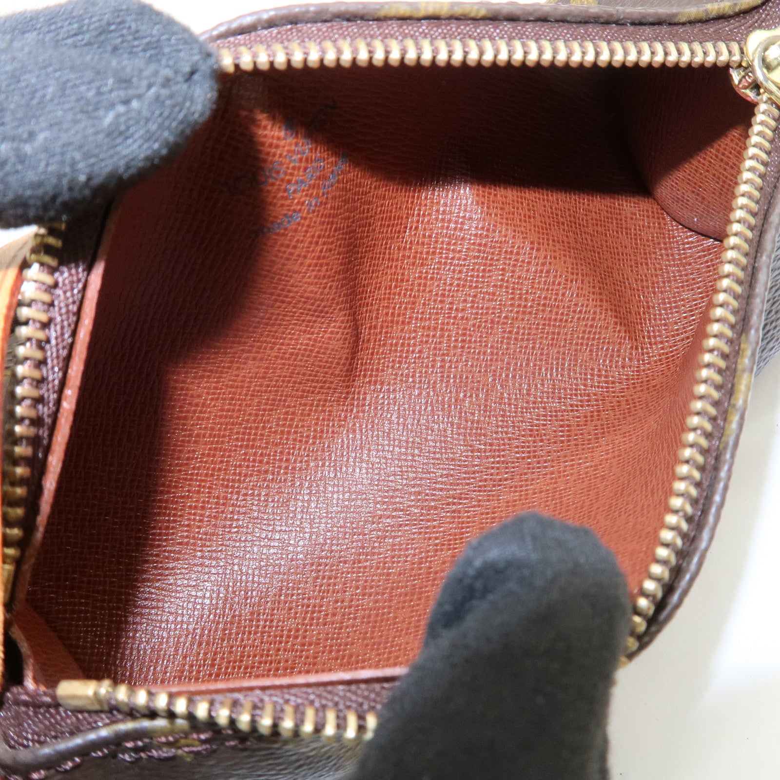 Louis Vuitton Monogram Mini Pouch for Papillon Bag New Style Brown