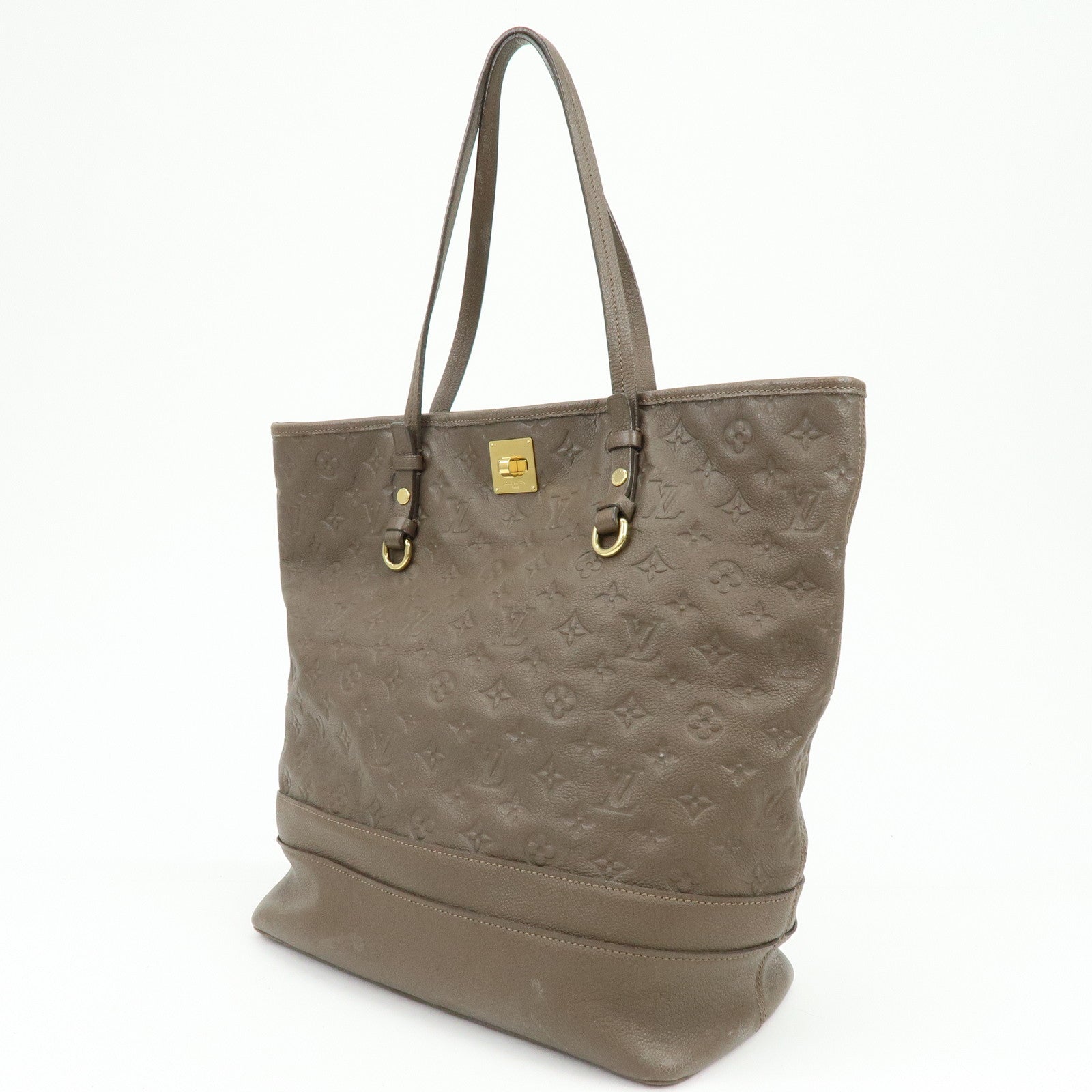 Louis Vuitton Monogram Empreinte Leather Tote Bag Ombre M40516