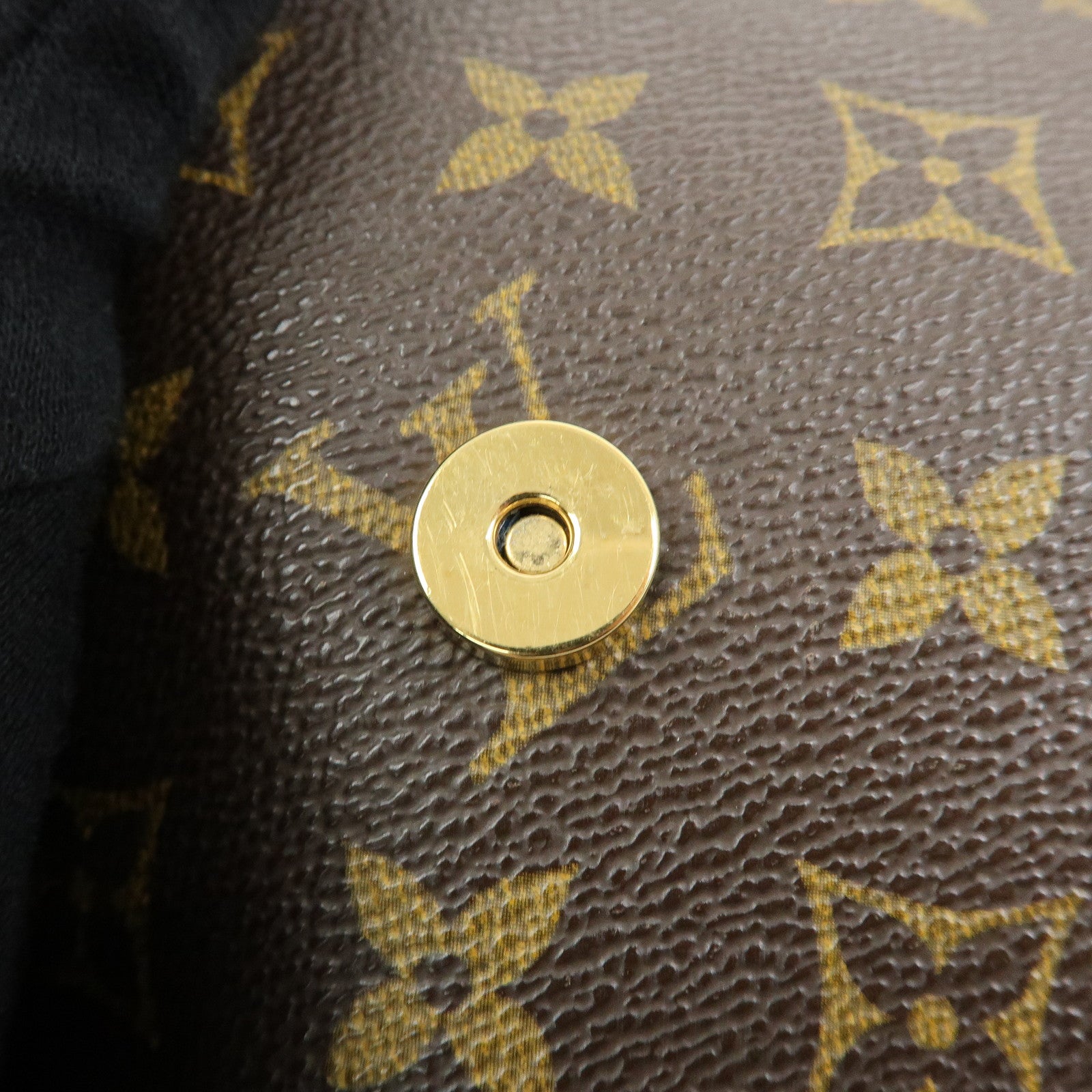 Louis Vuitton Monogram Pochette Twin GM 2Way Bag Brown M51852