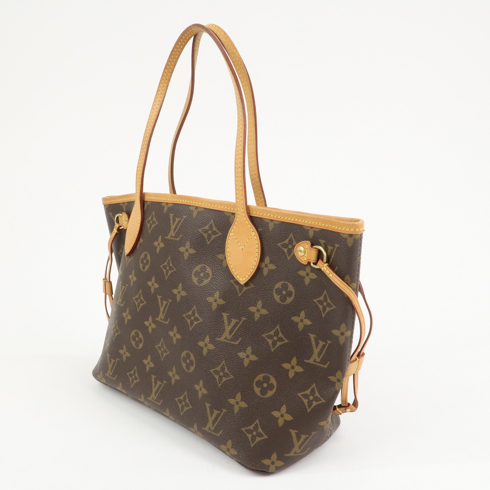 Louis Vuitton Monogram Neverfull PM Tote Bag Hand Bag M41000