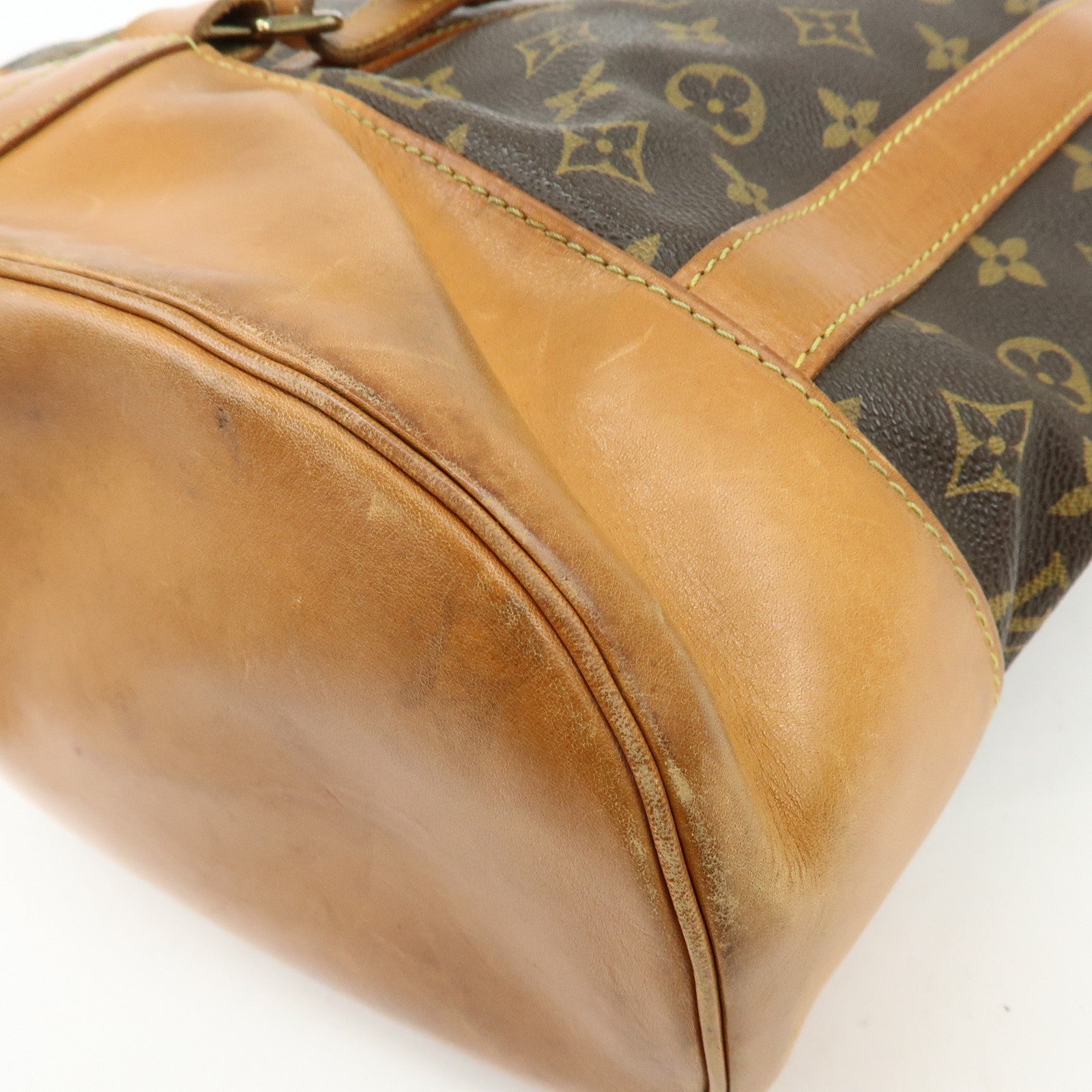 Louis Vuitton Monogram Randonnee GM Shoulder Bag Brown M42244