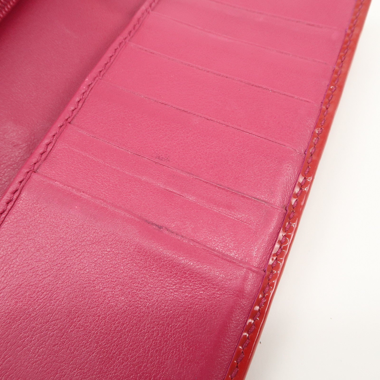 Ferragamo Set of 3 Leather Wallet Red Black Beige Used