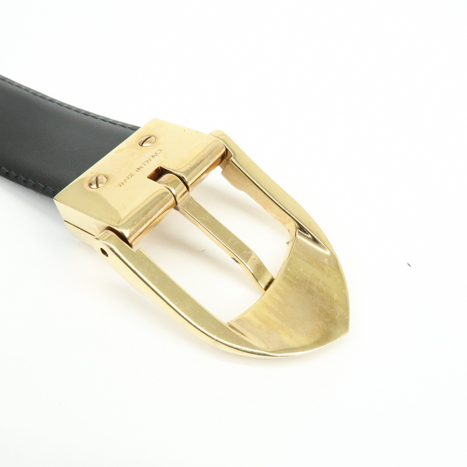 Louis Vuitton Epi Leather Ceinture Classic Belt Noir M6832