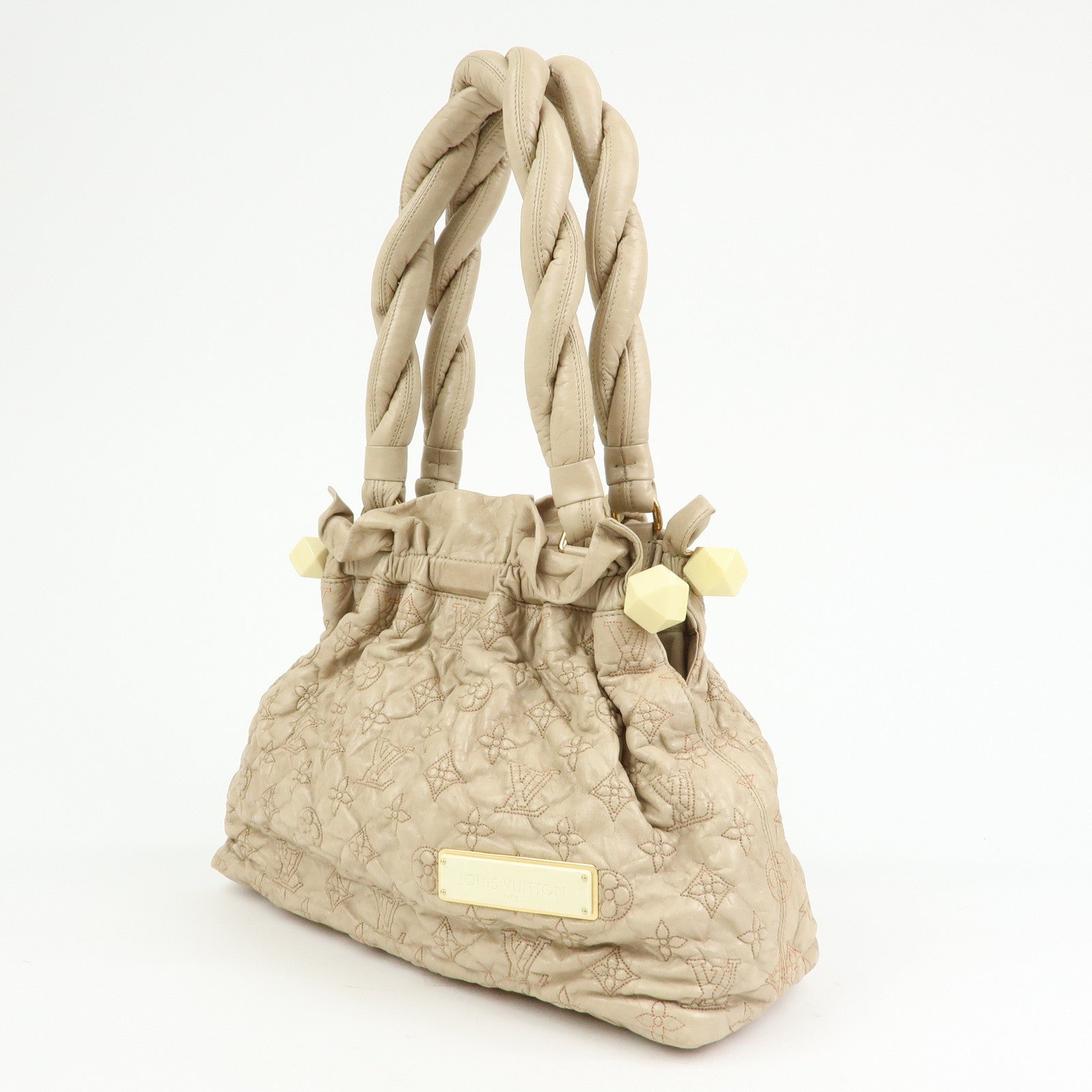 Louis Vuitton Monogram Olympe Stratus PM Shoulder Bag Ecru M95369