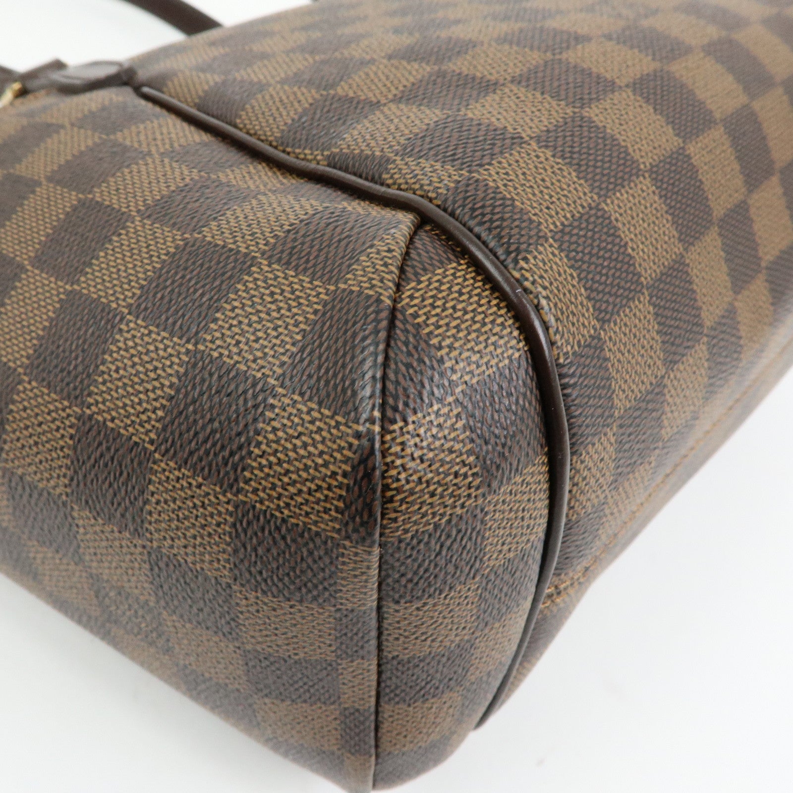Louis Vuitton Damier Totally PM Canvas Leather Tote Hand Bag N41282
