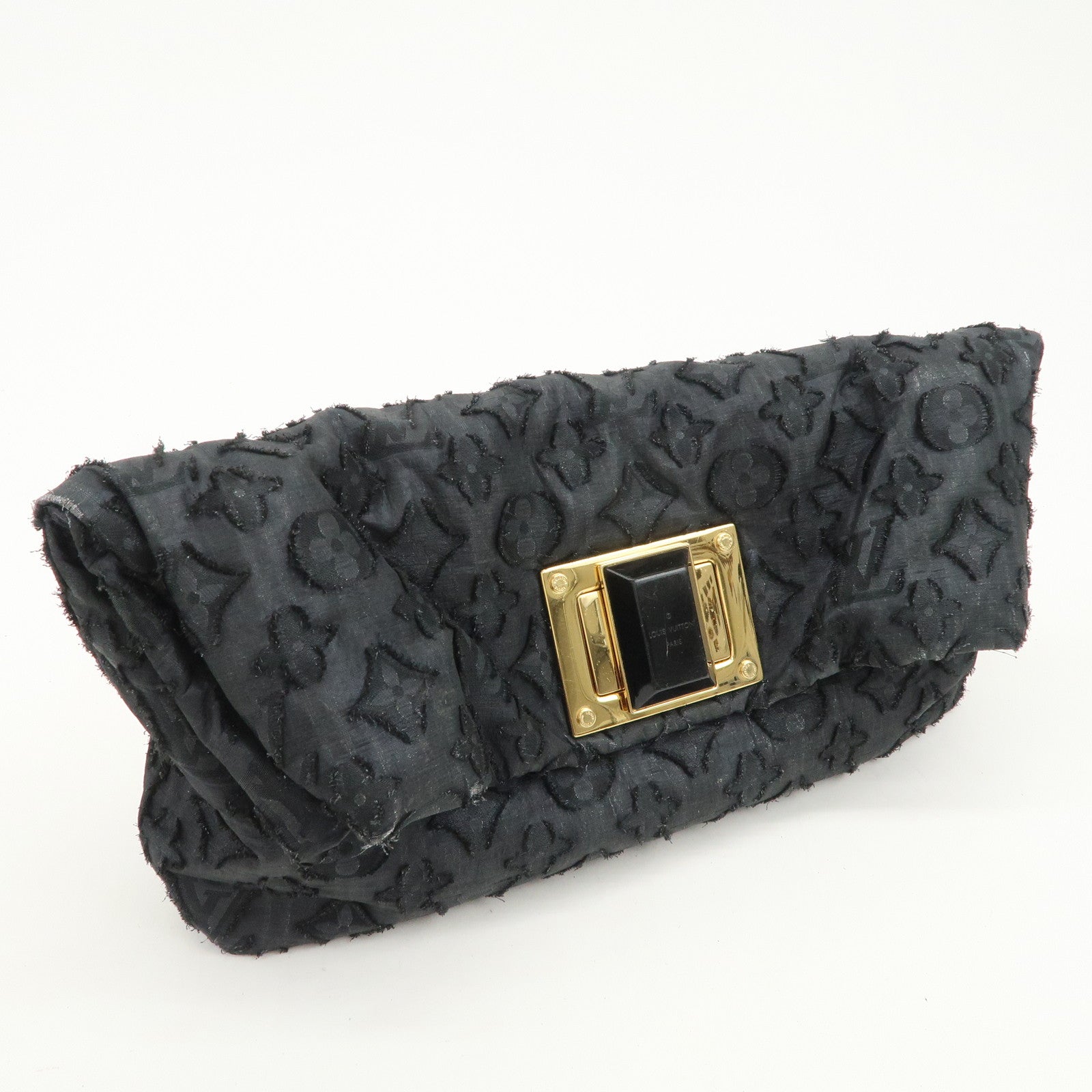 Louis Vuitton Monogram Silk Pochette Altair Clutch Bag M94268