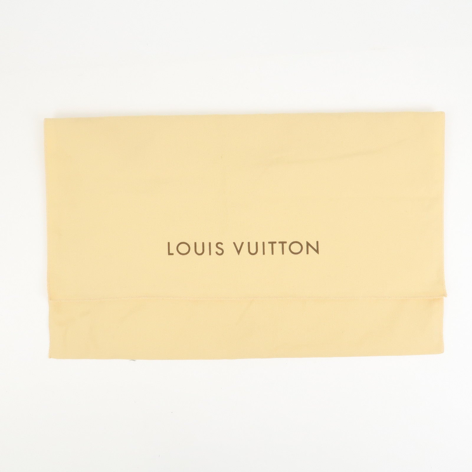 Louis Vuitton Set Of 10 Dust Bag Storage Bag Flap Style Beige