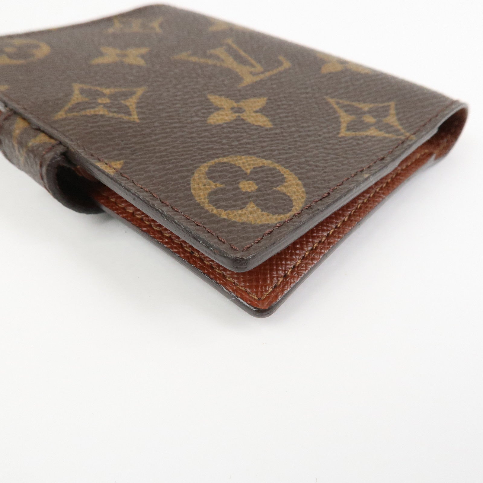 Louis Vuitton Monogram Agenda Mini Planner Cover Brown R20007