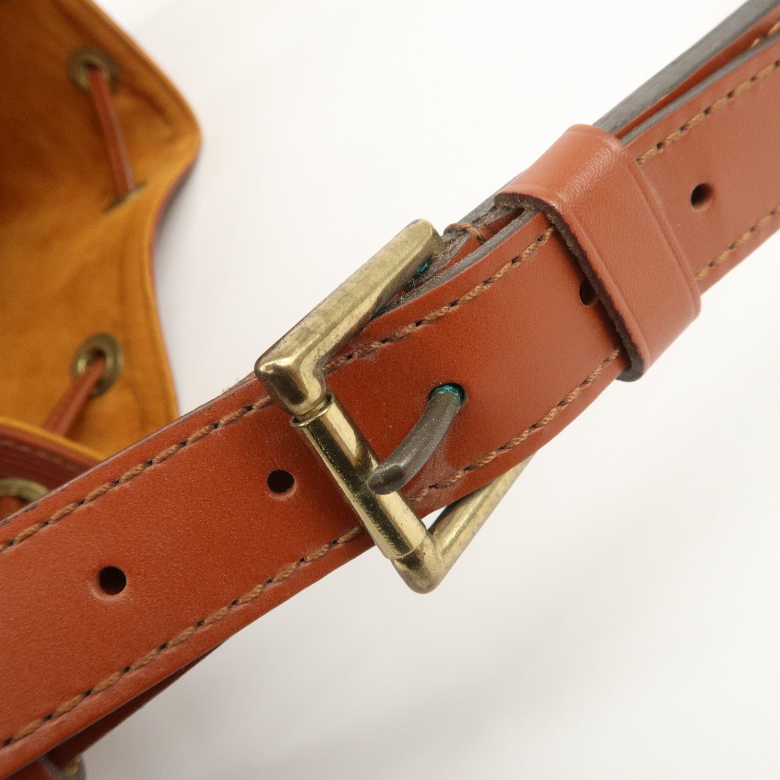 Louis Vuitton Epi Petit Noe Shoulder Bag Kenya Brown M44103