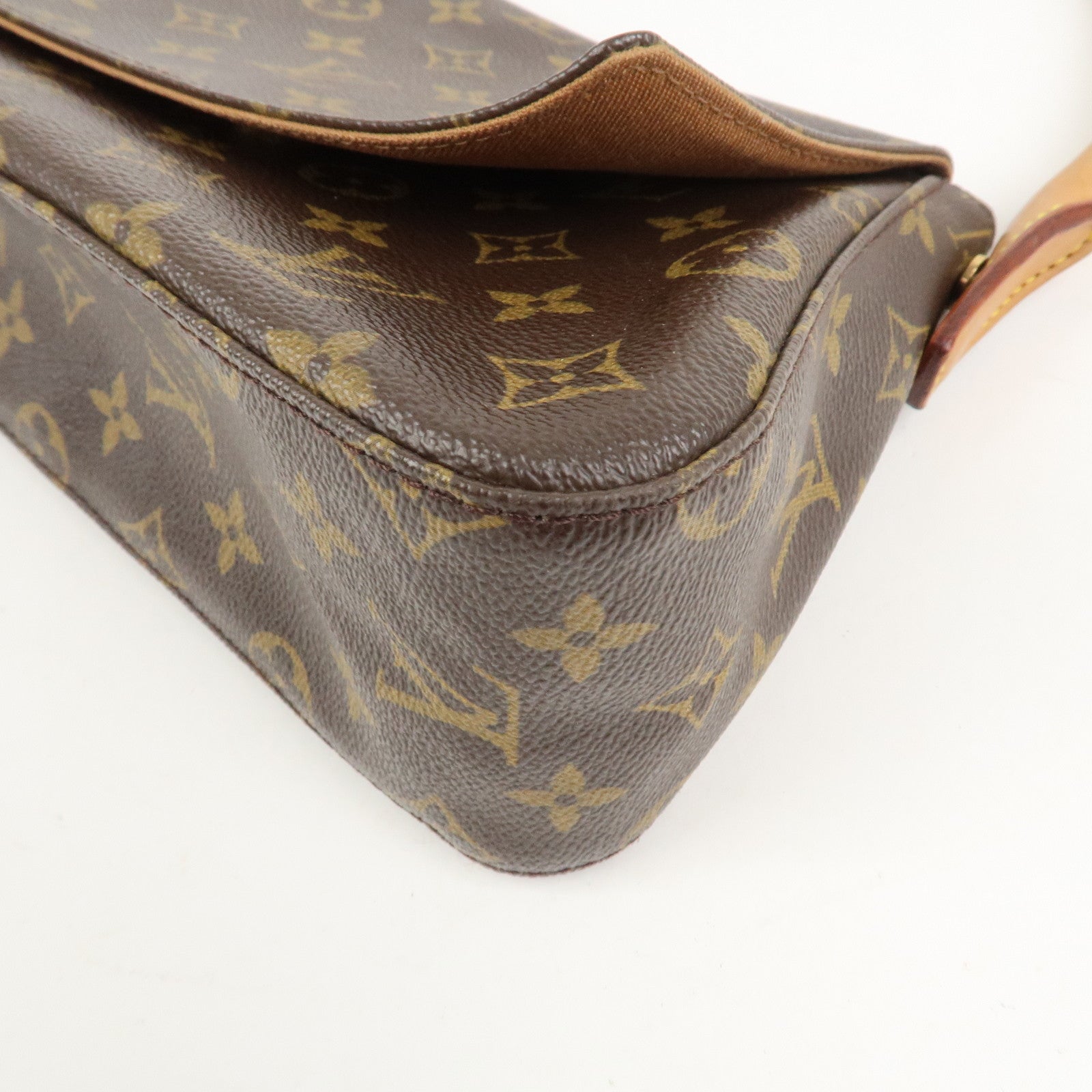 Louis Vuitton Monogram Mini Looping Shoulder Bag Brown M51147