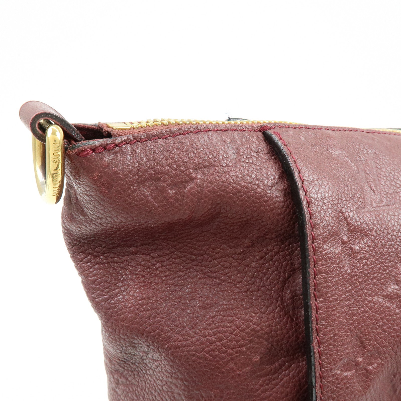 Louis Vuitton Monogram Empreinte Leather 2Way Bag Aube M94046