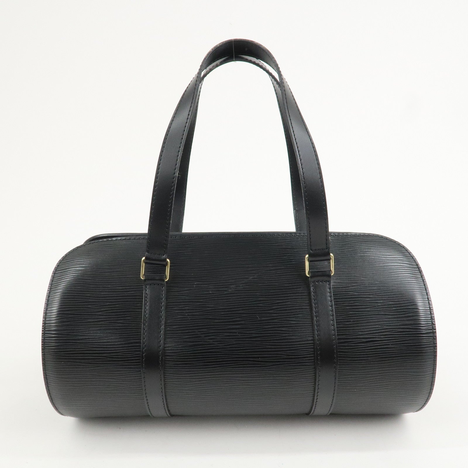 Louis Vuitton Epi Soufflot Hand Bag Shoulder Bag Noir M52862