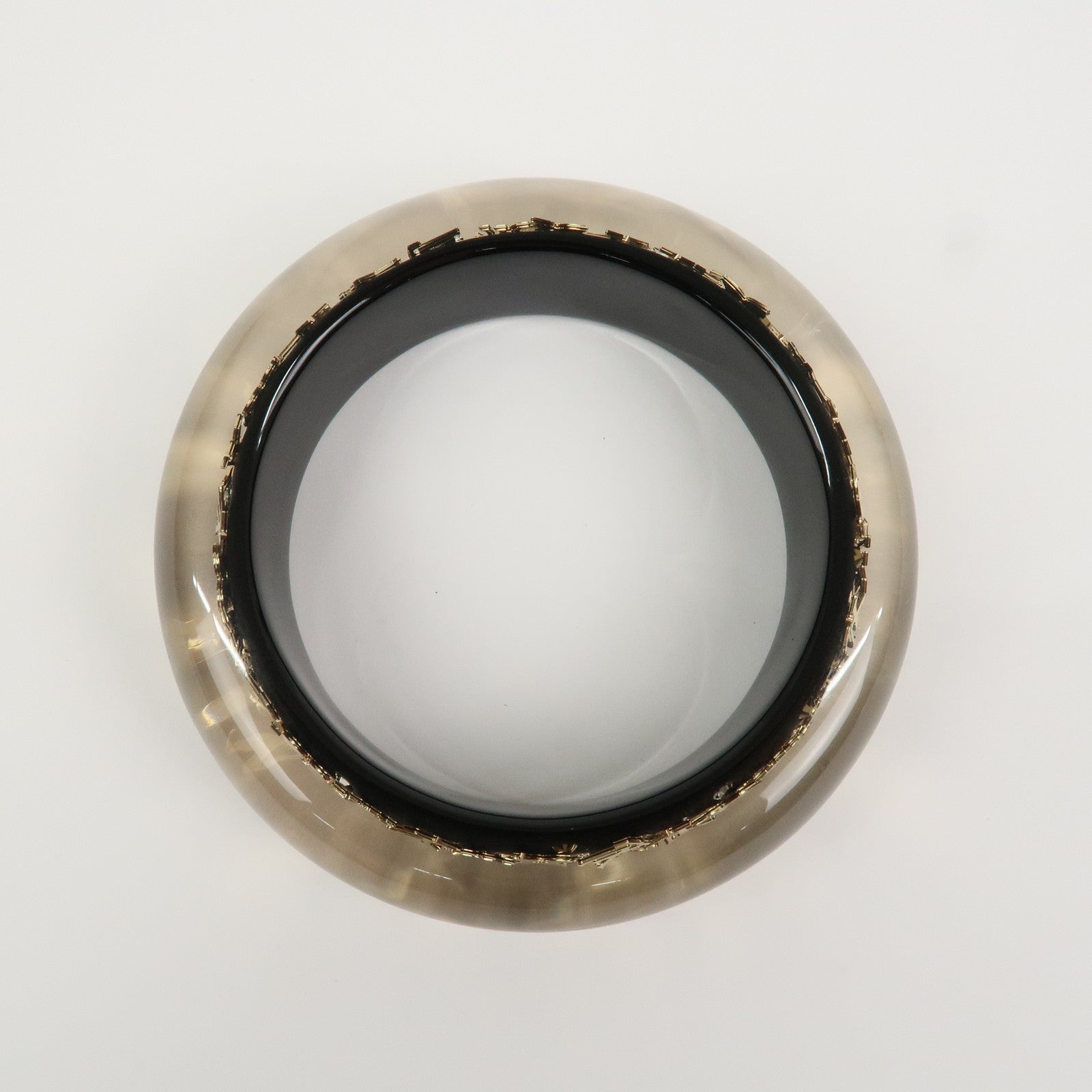 Louis Vuitton Bracelet Inclusion GM Bangle Transparent Black M65301