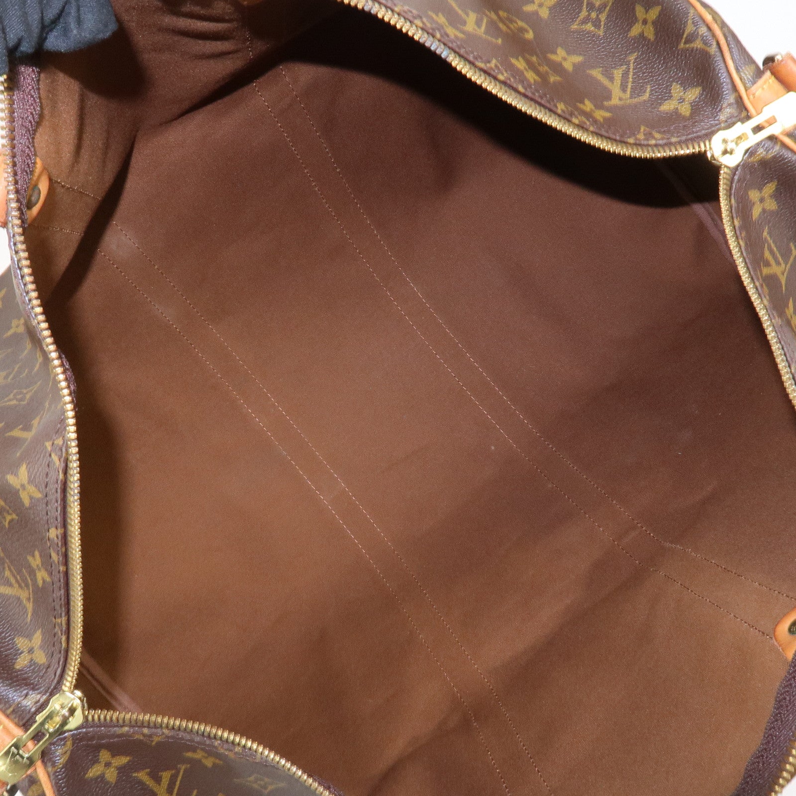 Louis Vuitton Monogram Keep All 55 Bandouliere Boston Bag M56714