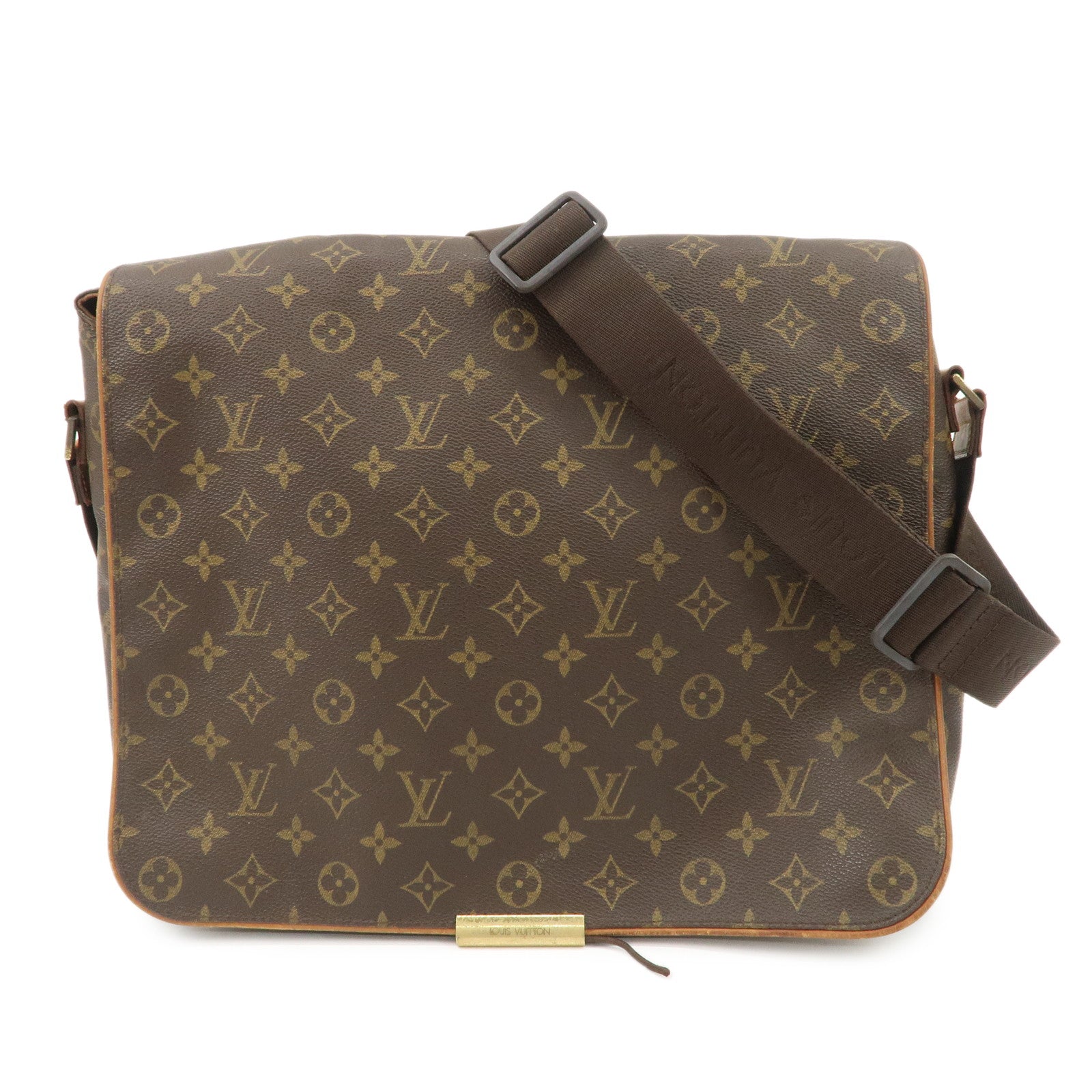 Louis Vuitton Monogram Abbesses Messenger Bag Brown M45257