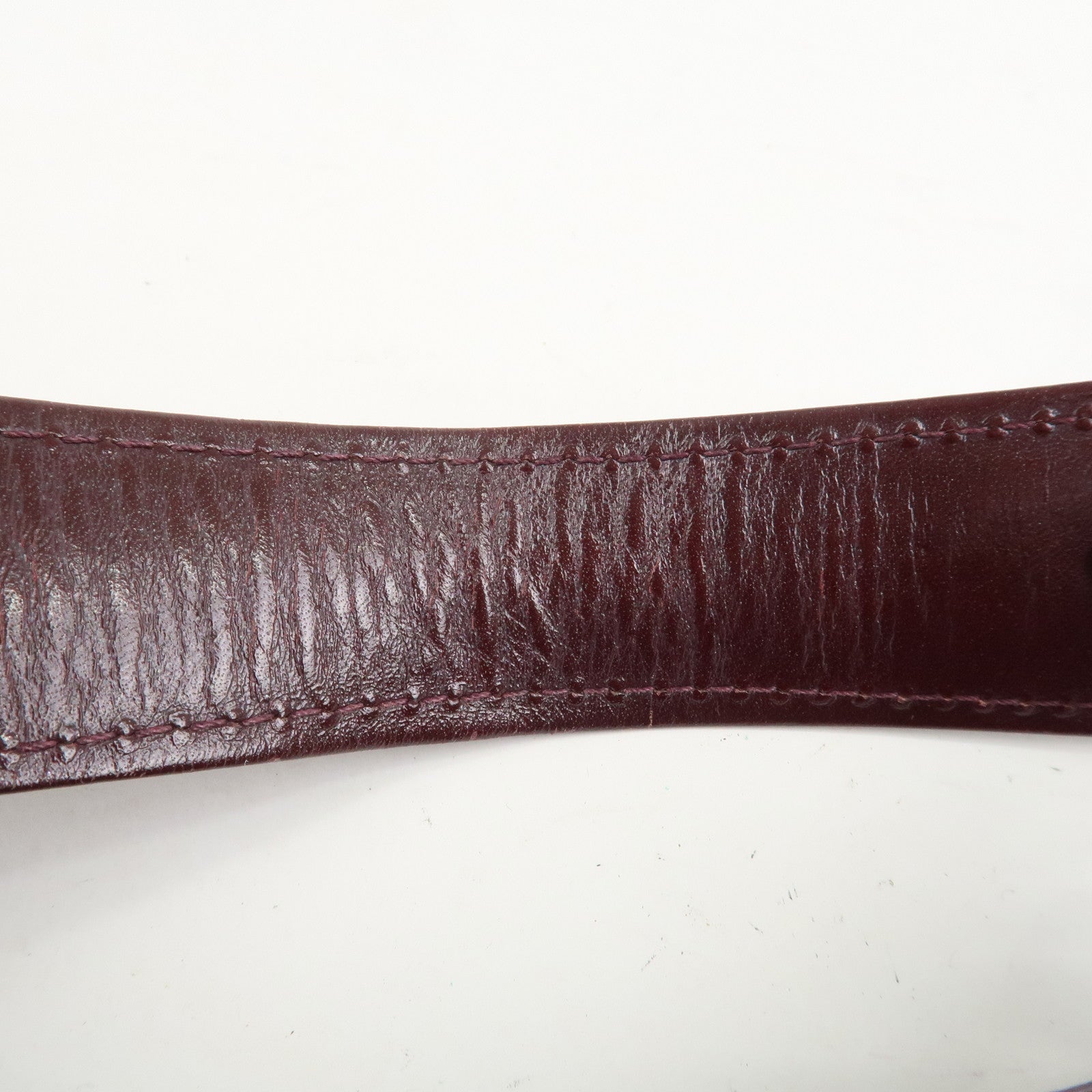 Louis Vuitton Monogram Vleur Velvet Leather Hand Bag Burgundy