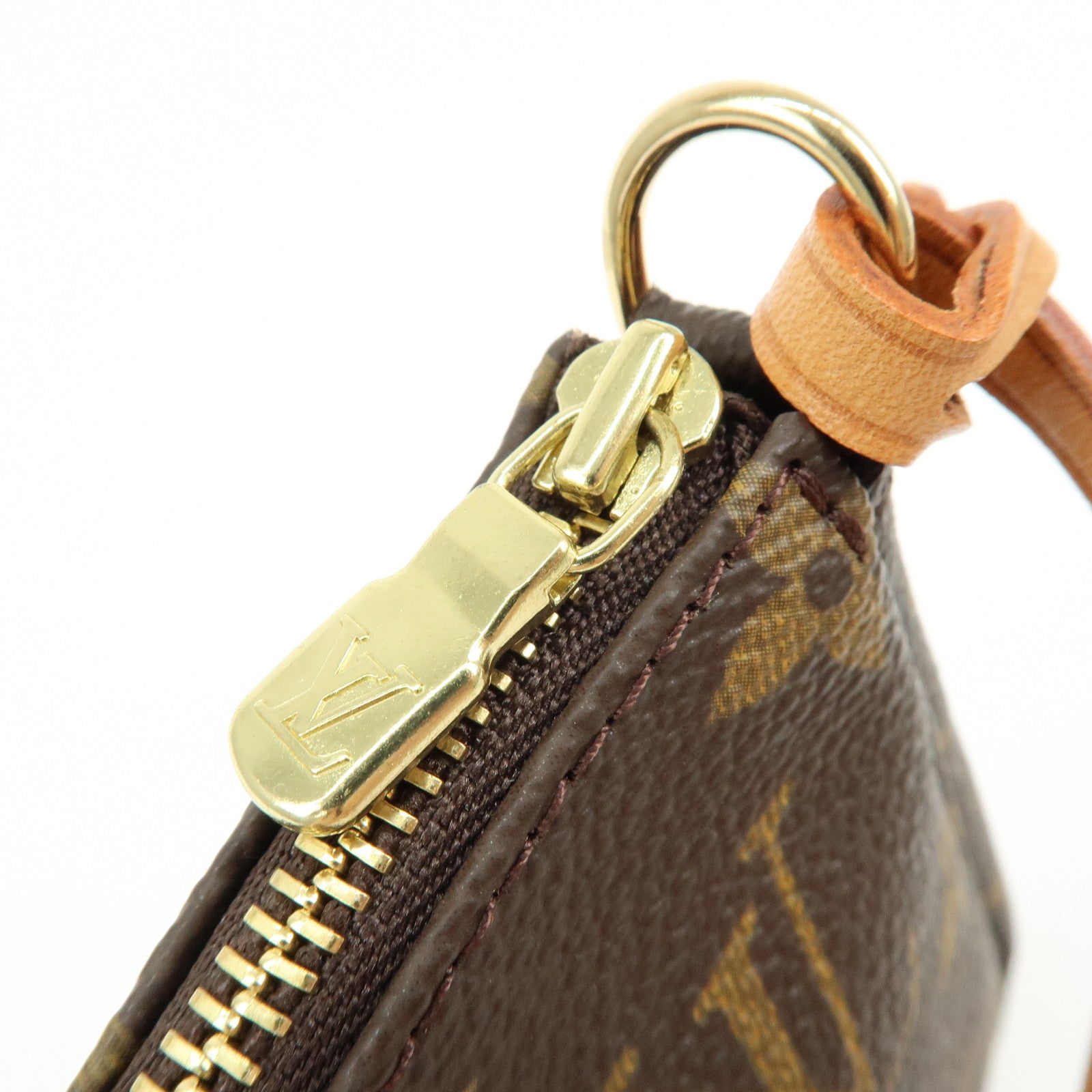 Louis Vuitton Monogram Pochette Accessoires Pouch Hand Bag M51980