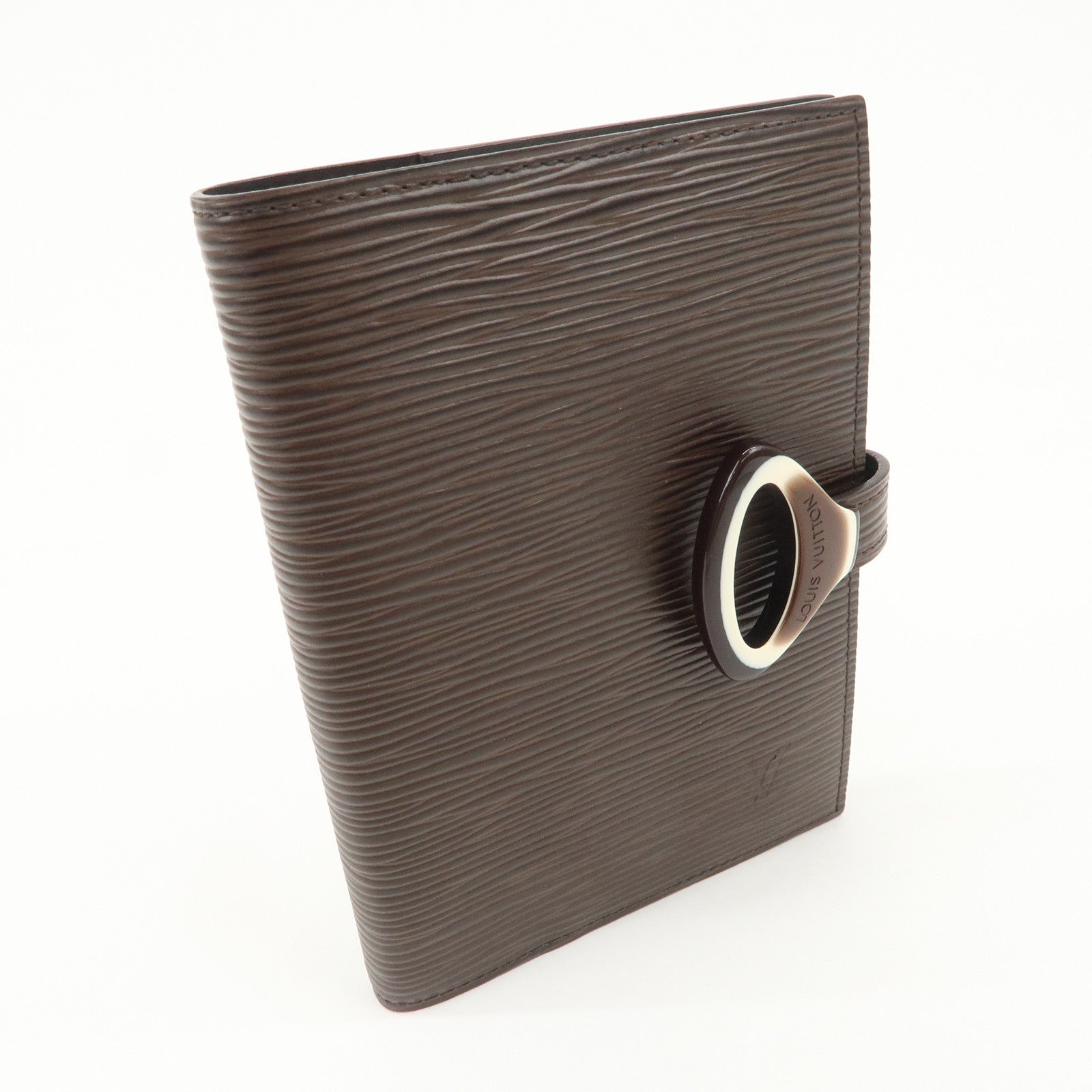 Louis Vuitton Epi Agenda PM Planner Cover Mocha R2009B