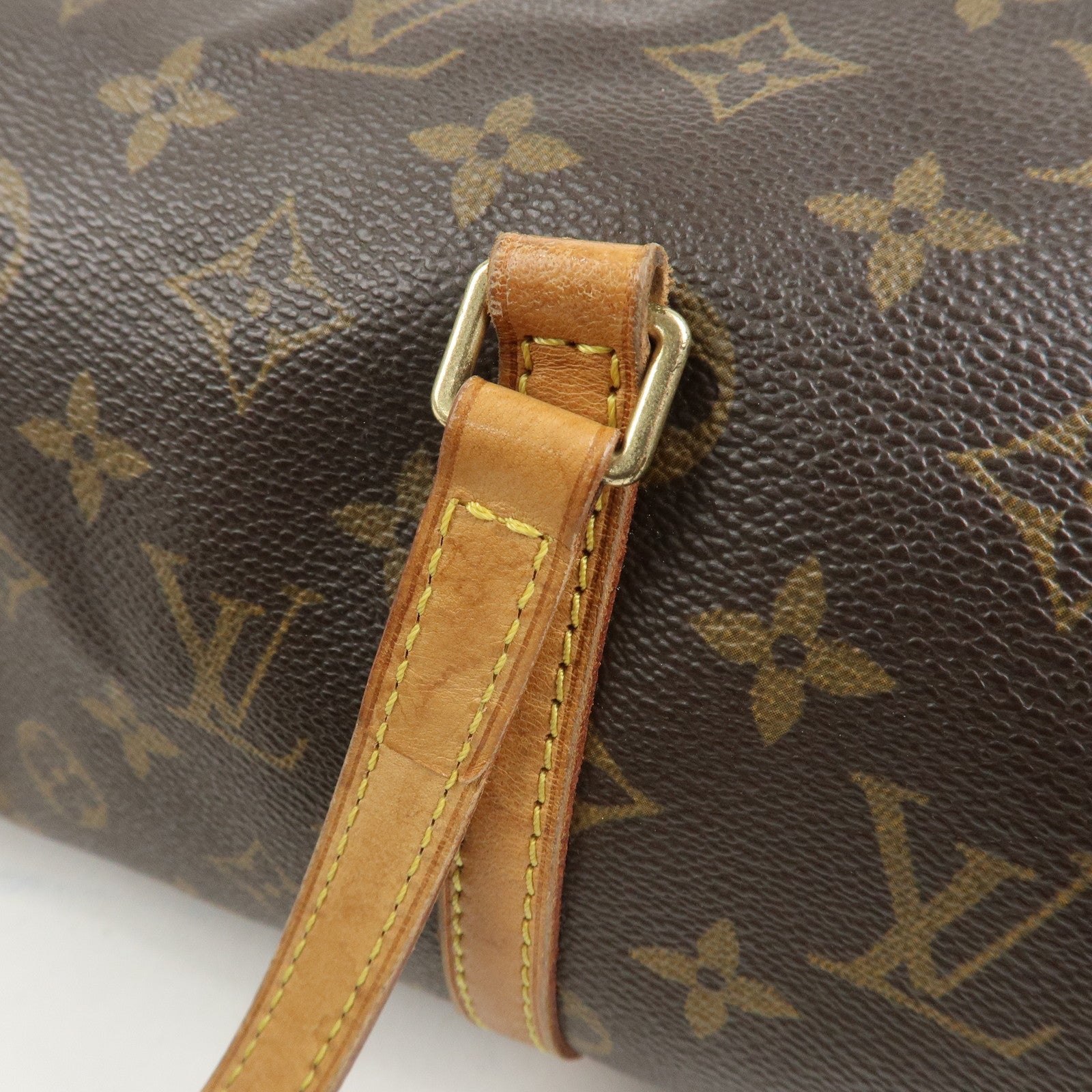 Louis Vuitton Monogram Papillon 30 Hand Bag New Style Brown M51385