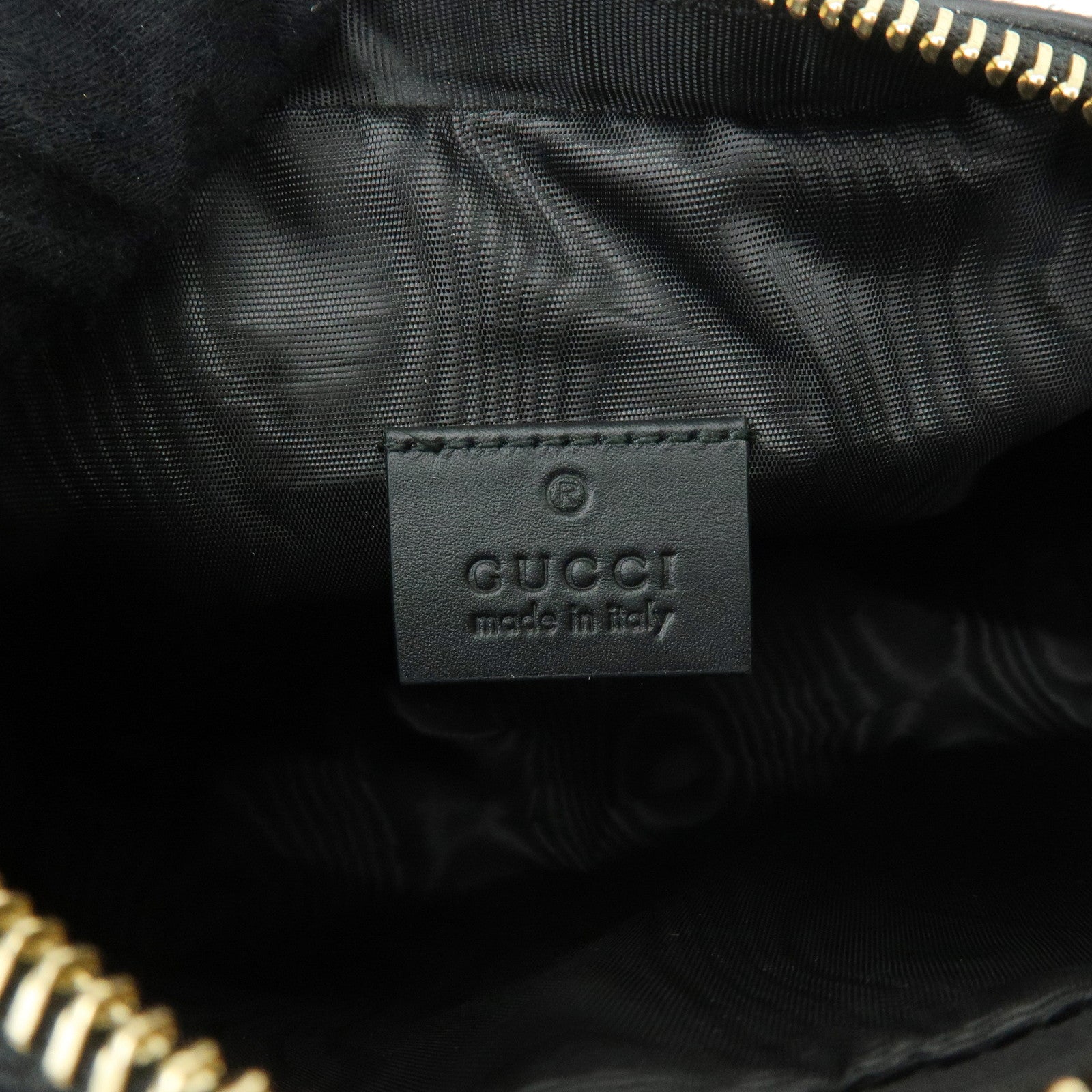 GUCCI Ophidia Sherry Suede Patent Leather Shoulder Bag Brown 573321