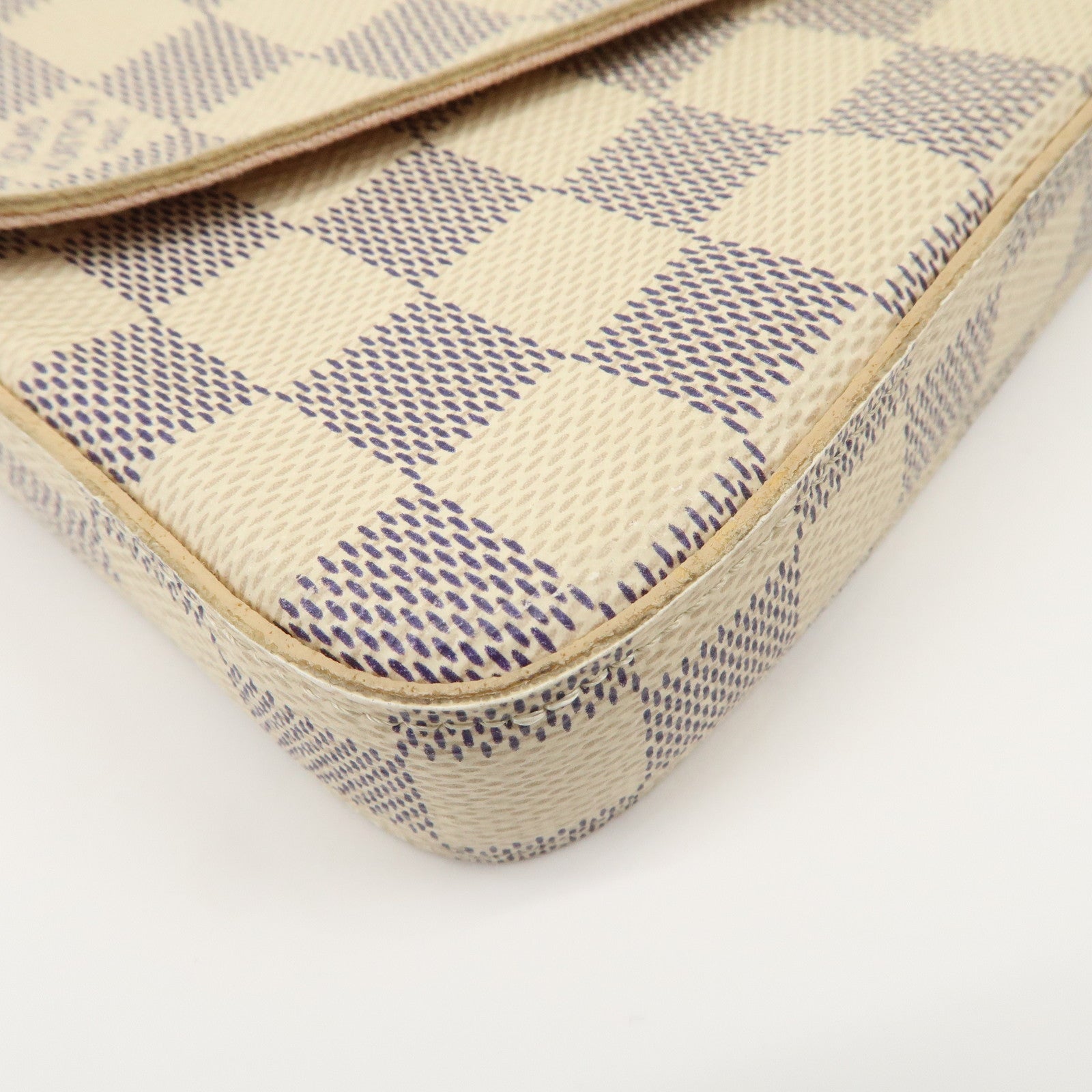 Louis Vuitton Damier Pochette Felicie Chain Shoulder Bag N63106