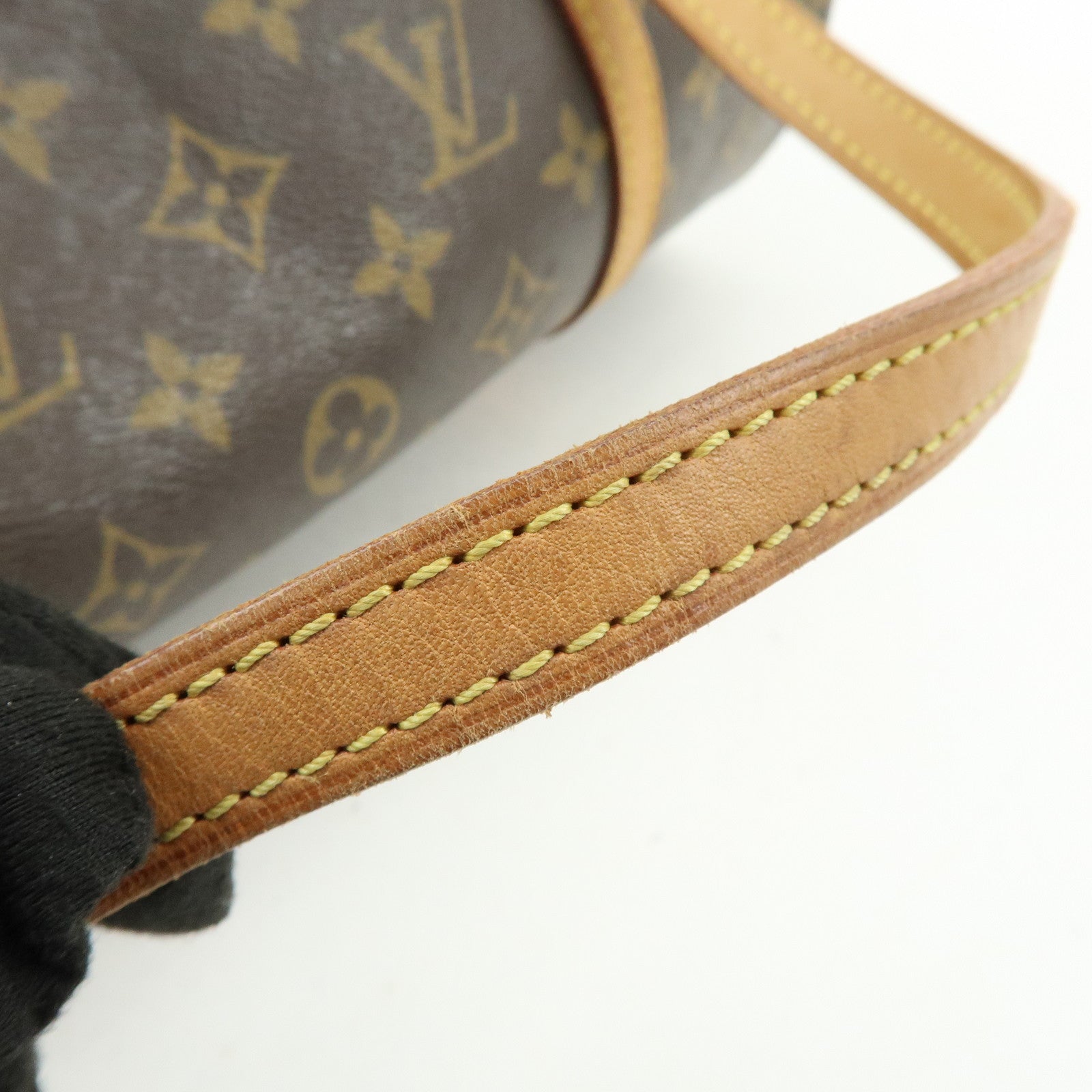 Louis Vuitton Monogram Papillon 30 Hand Bag Brown M51385