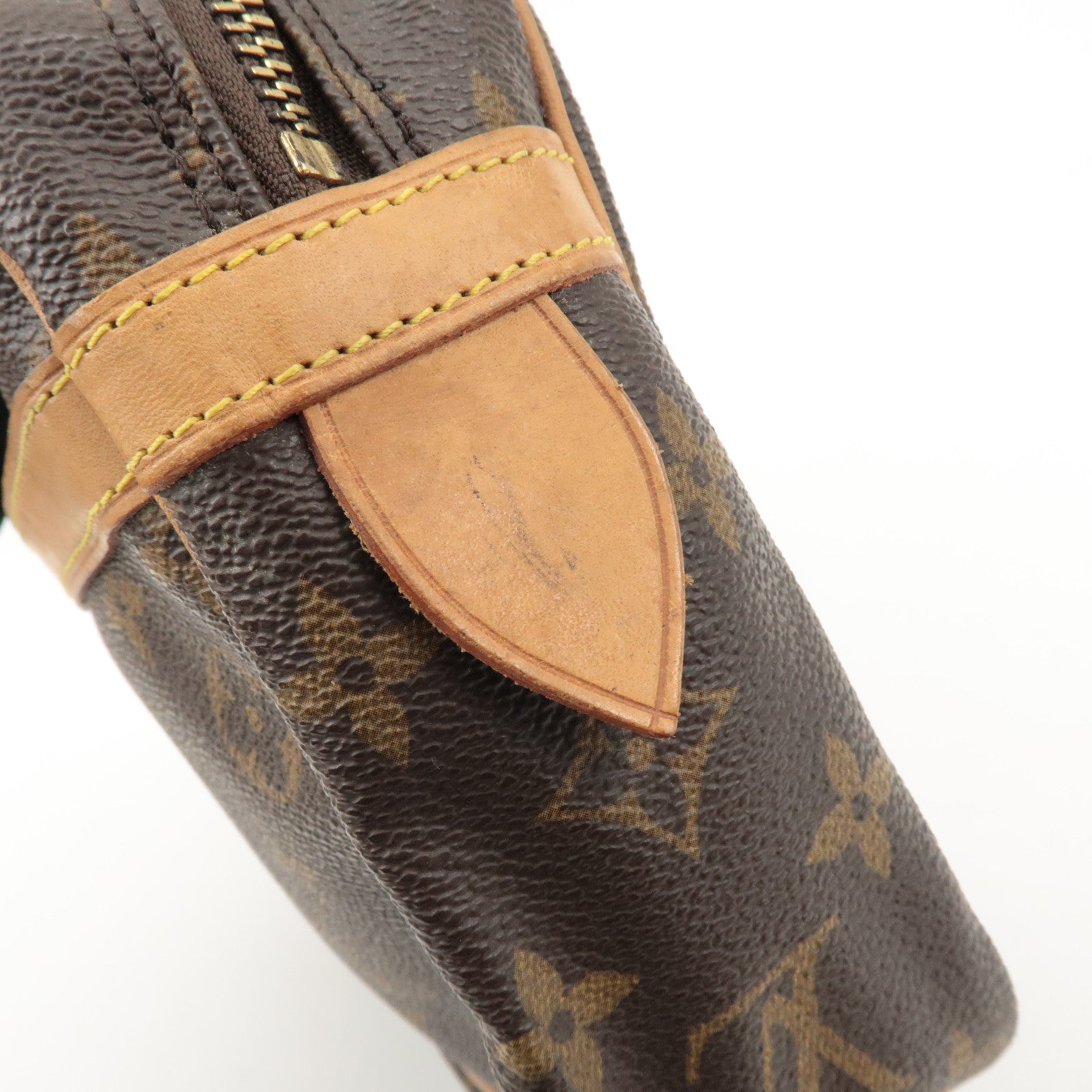Louis Vuitton Monogram Compiegne 28 Pouch Clutch Bag Brown M51845 Used