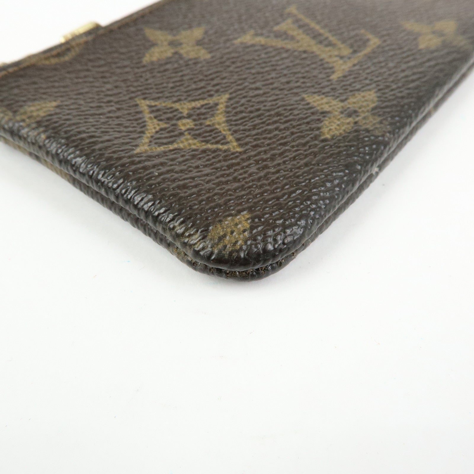 Louis Vuitton Monogram Pochette Cles Coin Case Key Case M62650