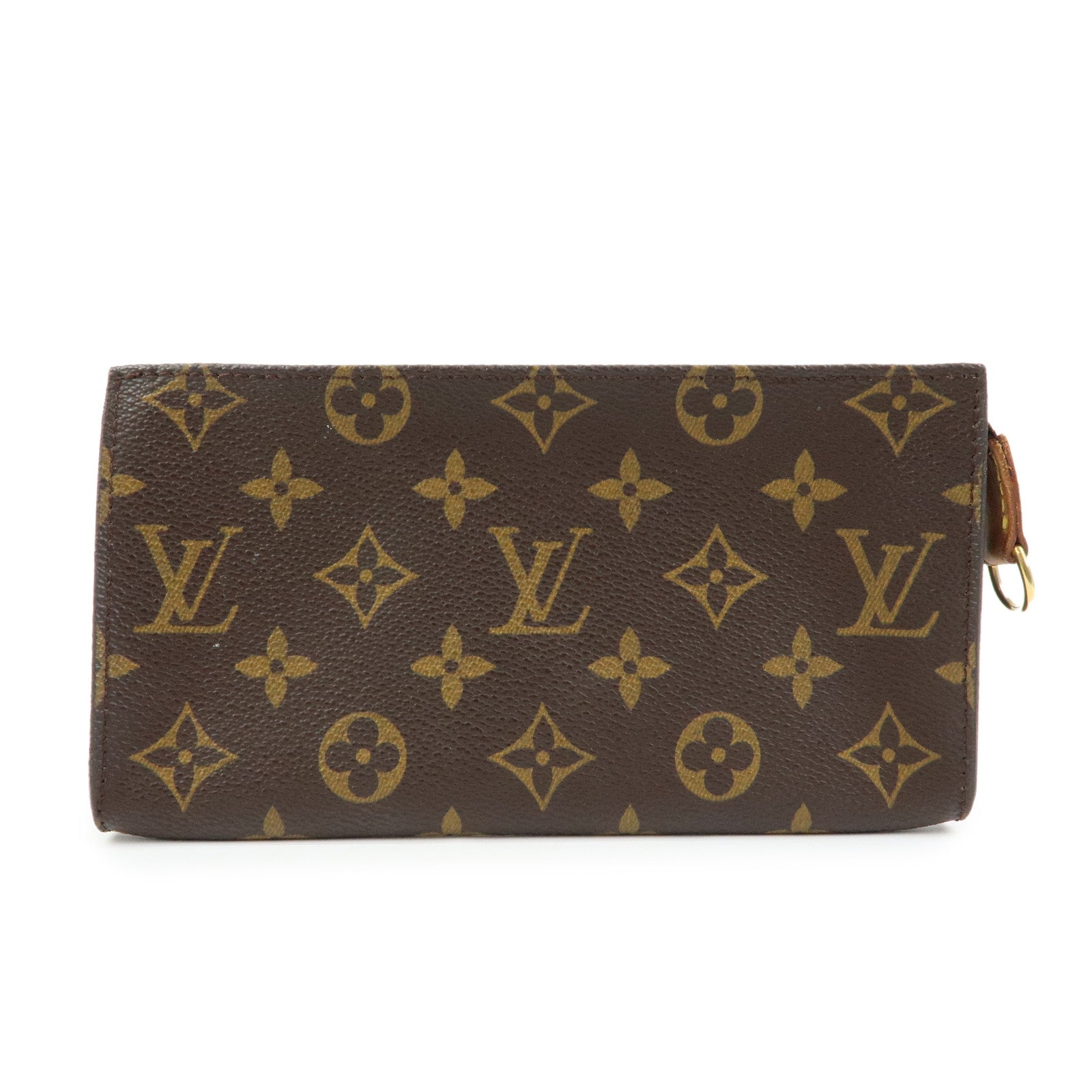 Louis Vuitton Monogram Canvas Pouch for Baguette GM Brown