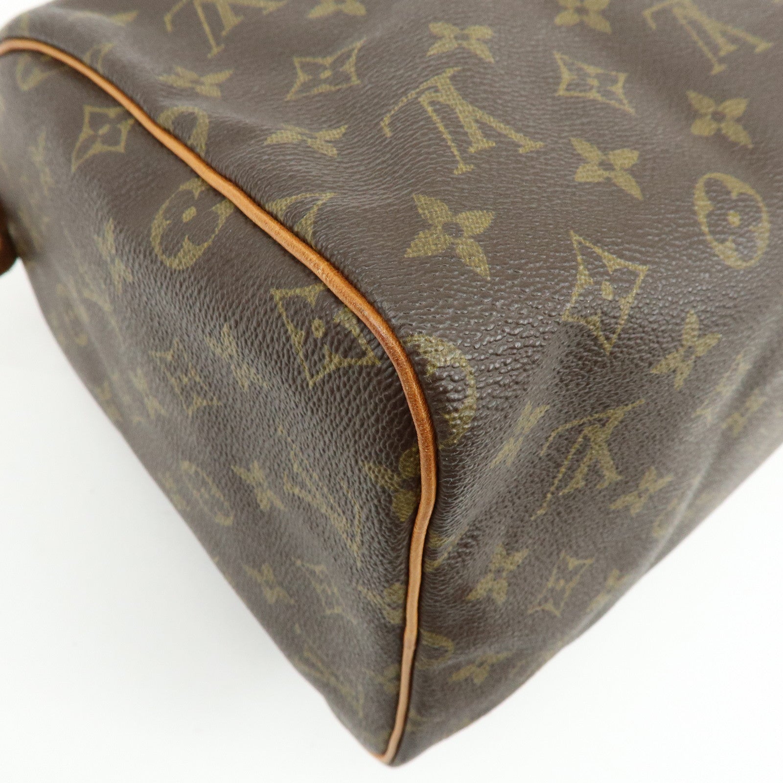 Louis Vuitton Monogram Speedy 30 Boston Bag Hand Bag Brown M41526