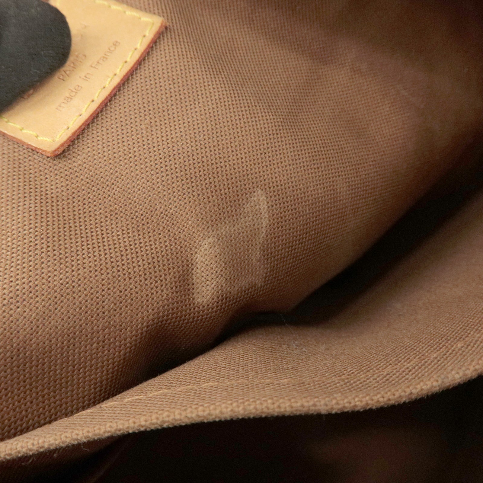 Louis Vuitton Monogram Palermo PM 2Way Hand Bag Brown M40145