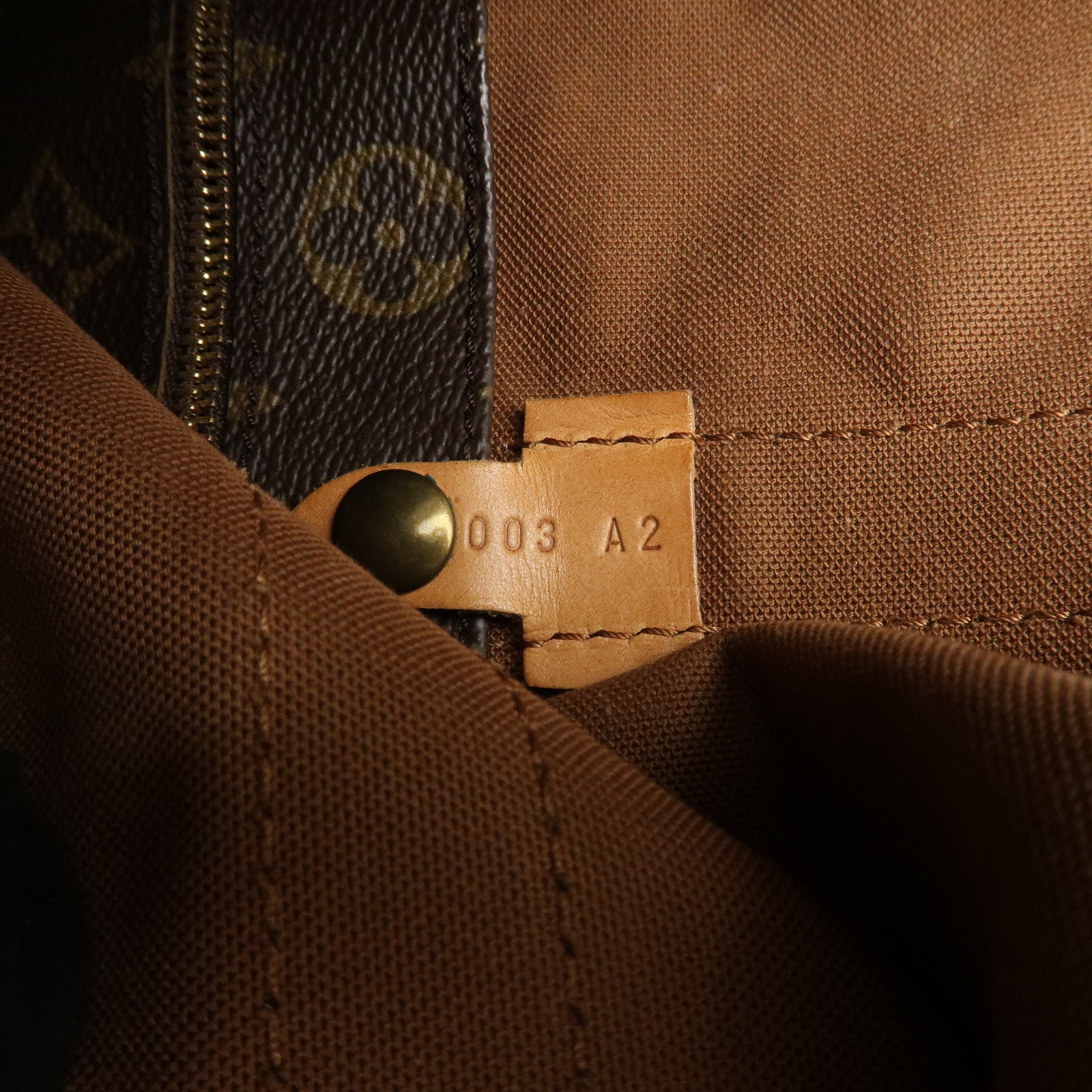 Louis Vuitton Monogram Randonnee GM Shoulder Bag Brown M42244