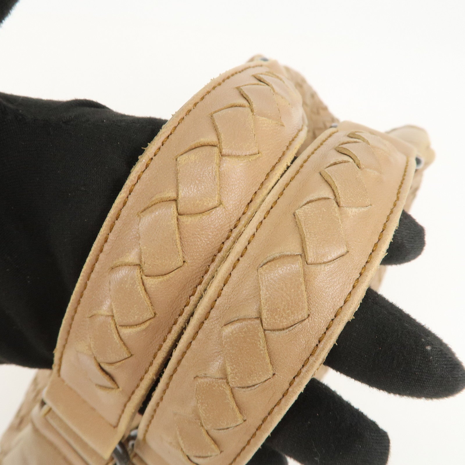 BOTTEGA VENETA Intrecciato Campana Medium Shoulder Bag 125787