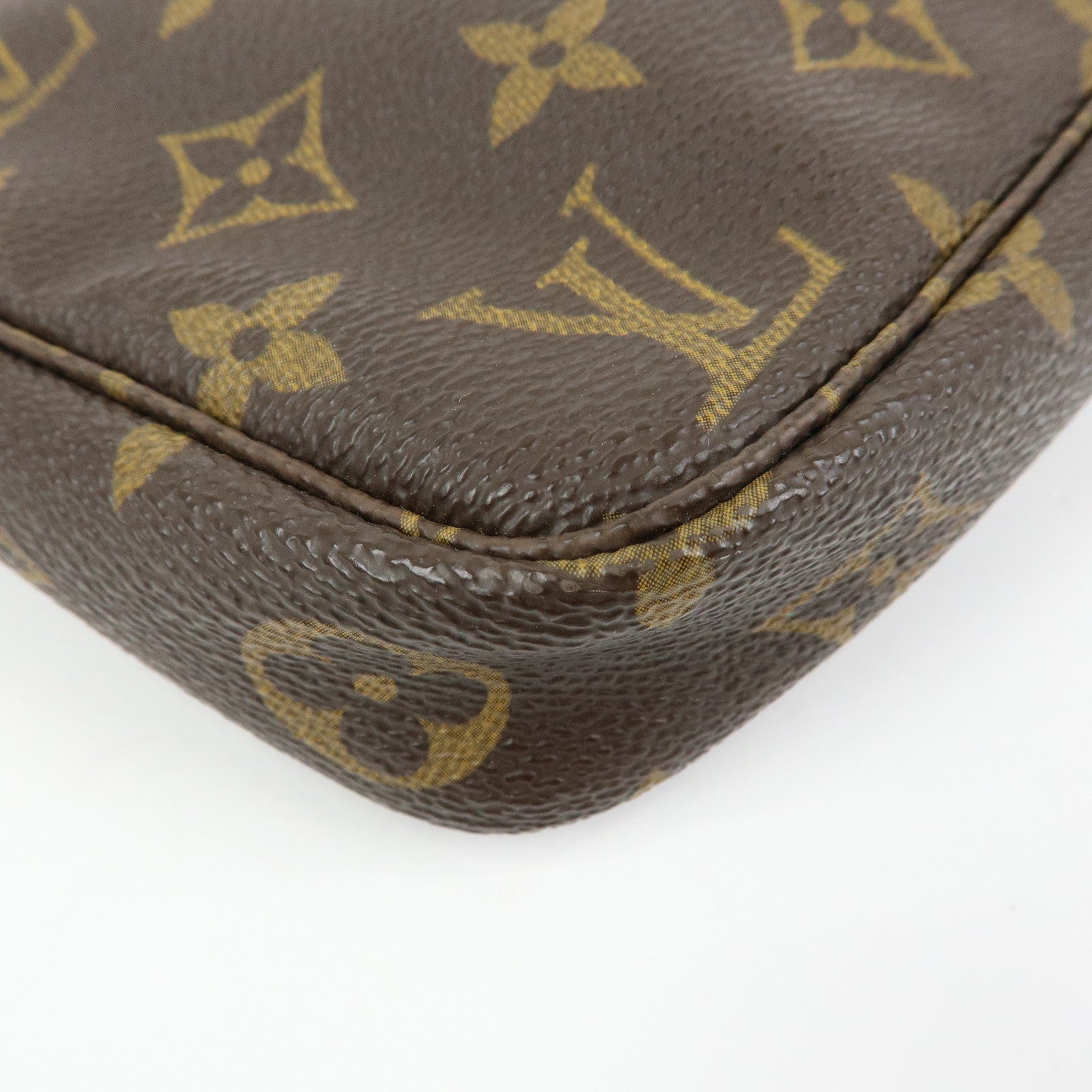 Louis Vuitton Monogram Pochette Accessoires Pouch Hand Bag M51980