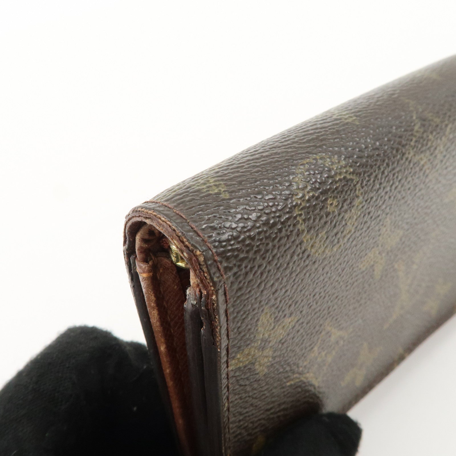 Louis Vuitton Set of 2 Monogram Wallet M61652 M61730 Used