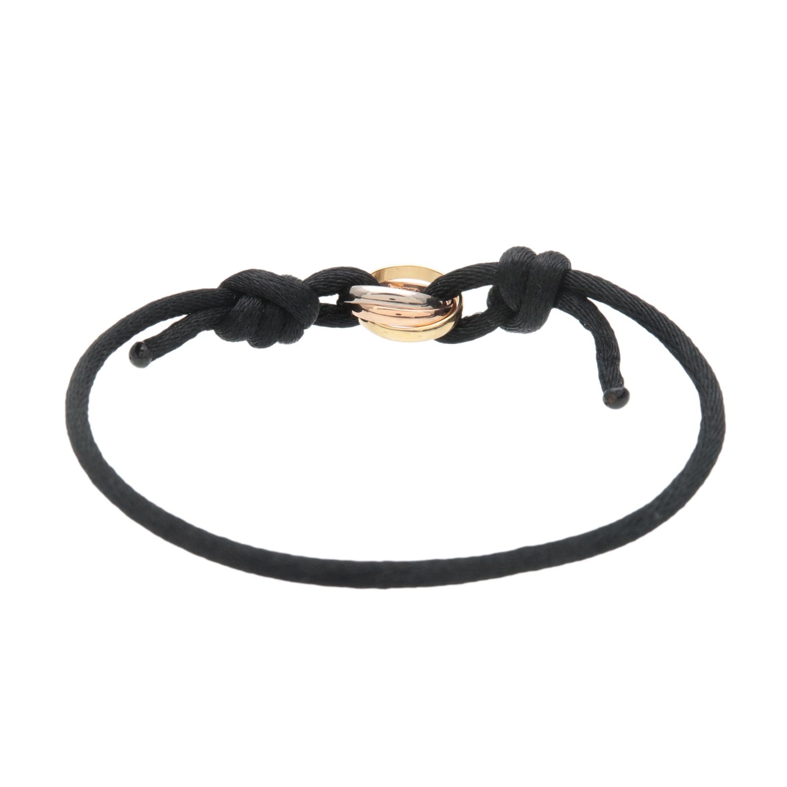 Cartier Trinity Code Bracelet K18 750 Yellow/White/Rose Gold